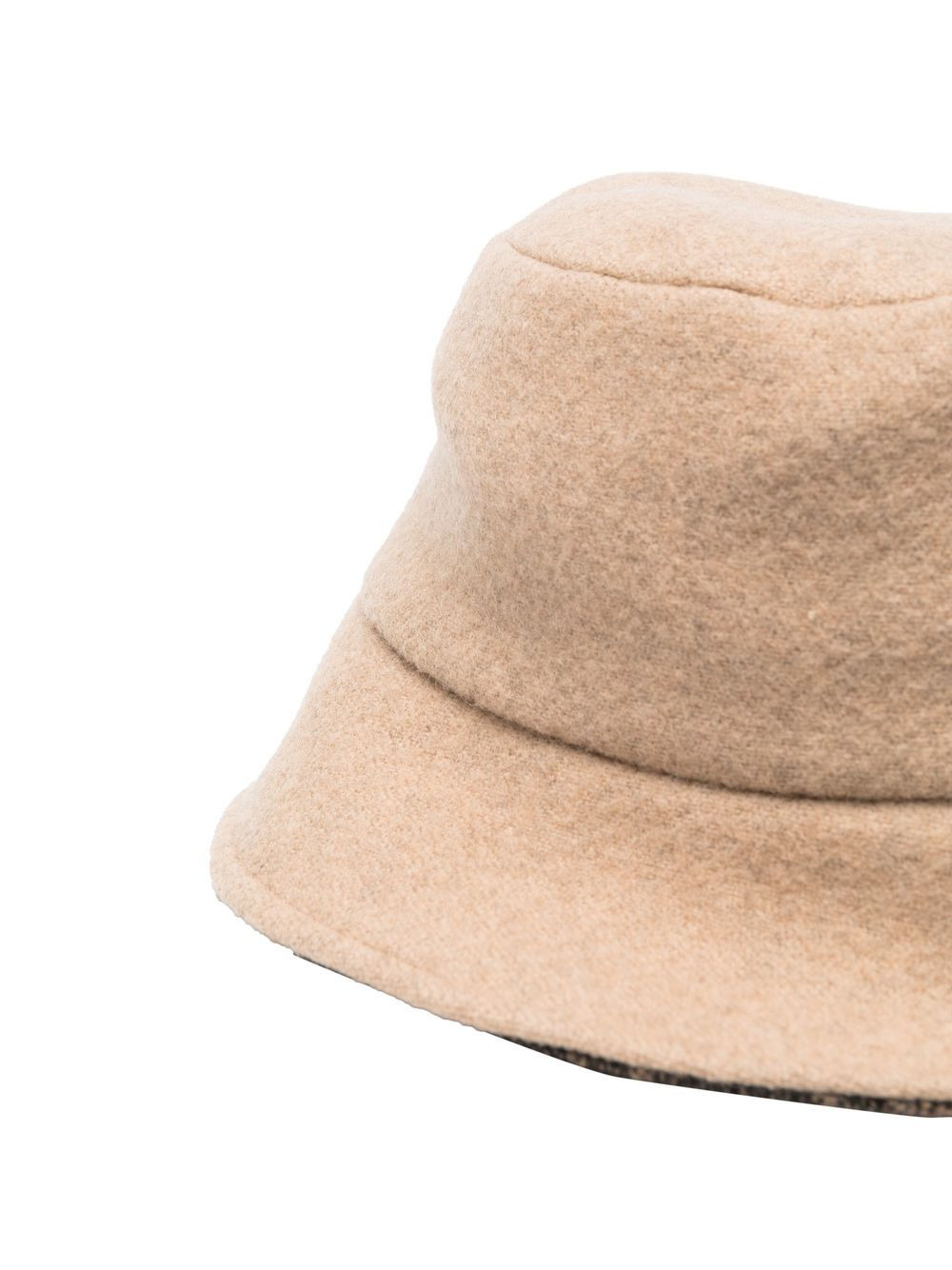 felted wool-silk bucket hat - 2