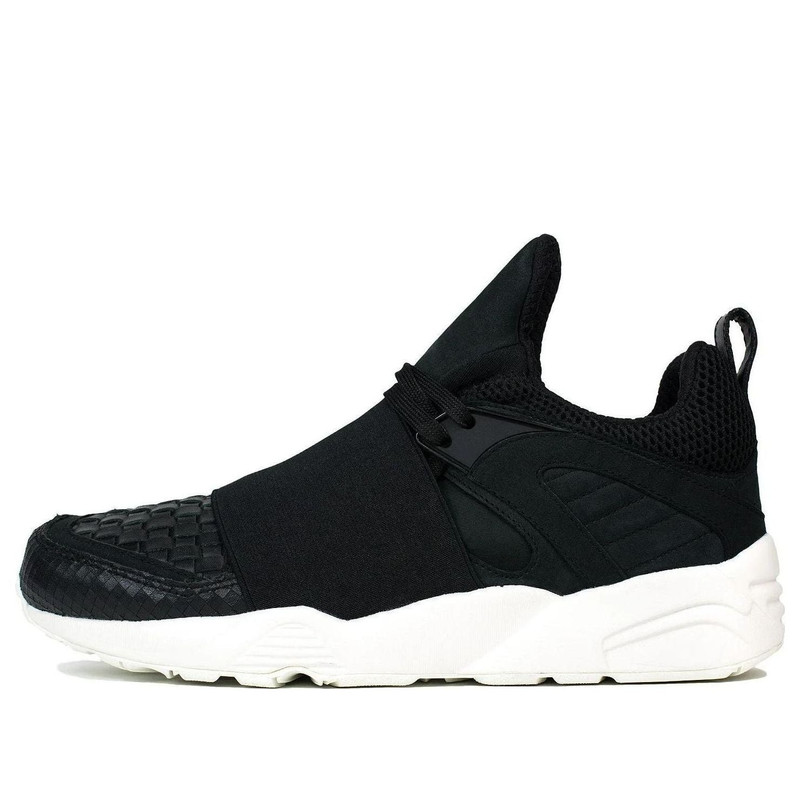 PUMA Bog Strap X Filling Pieces Blaze Of Glory 'Black White' 361042-01 - 1