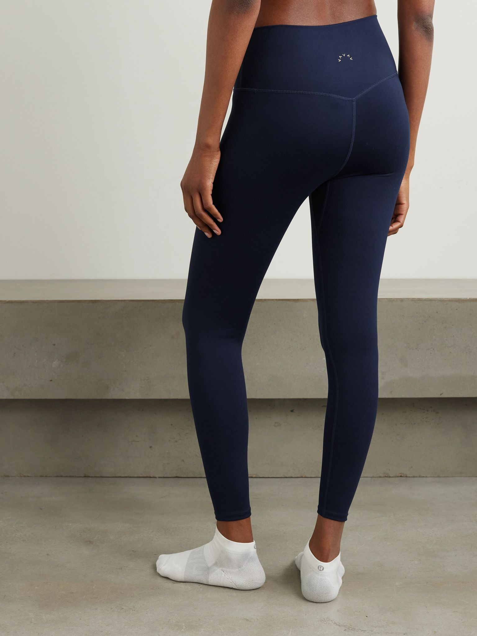 FreeSoft™️ jersey leggings Navy - 3