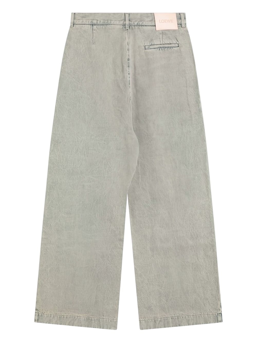 pleat-detailing jeans - 7