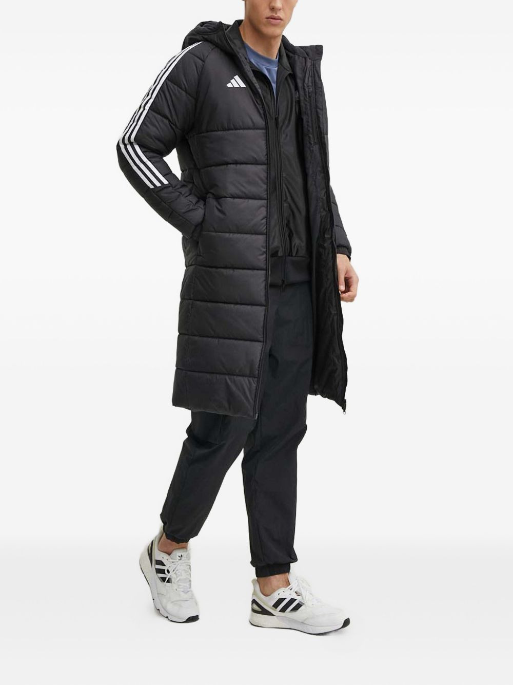 three-stripe padded jacket - 2