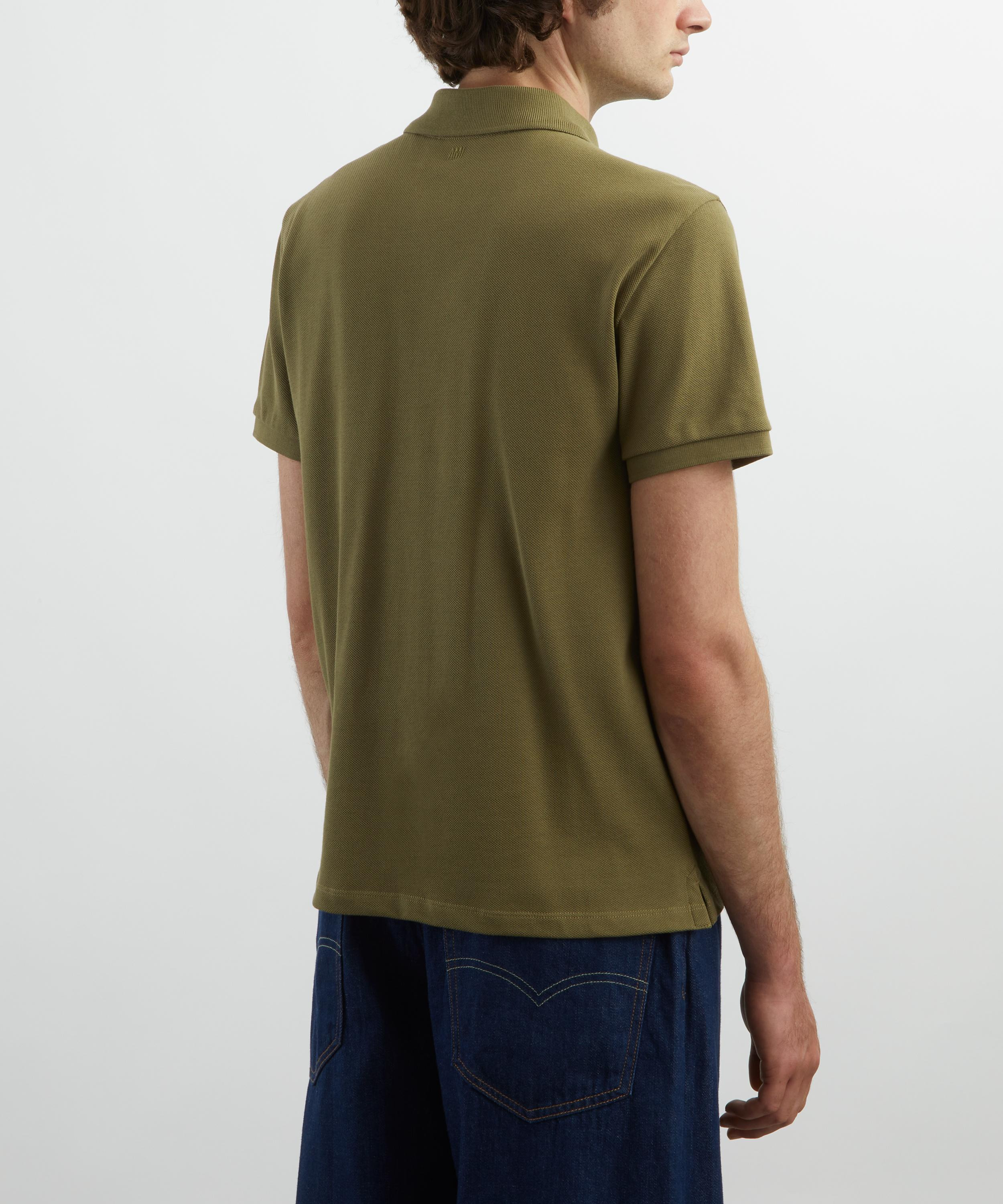 Bronze Ami de Coeur Cotton Pique Polo Shirt - 4
