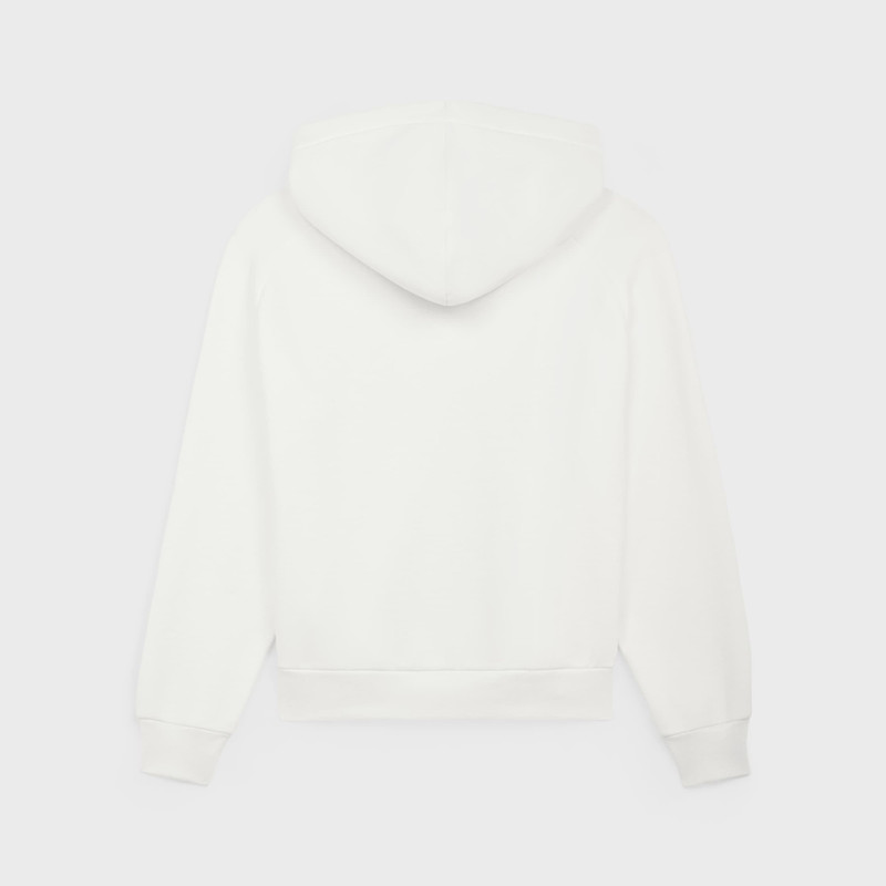 CELINE celine hoodie in fleece cotton outlook