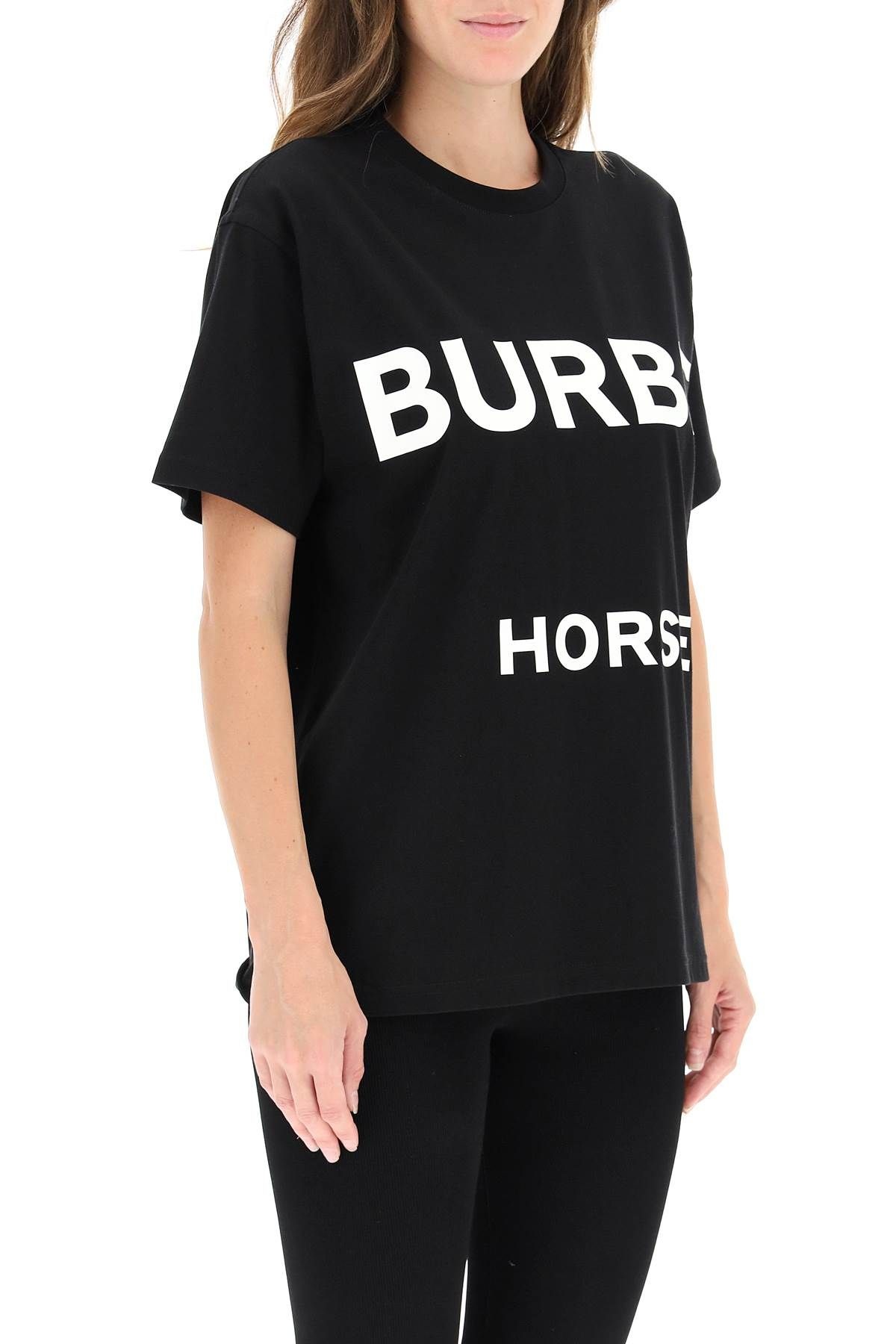 OVERSIZED T-SHIRT WITH HORSEFERRY PRINT - 3