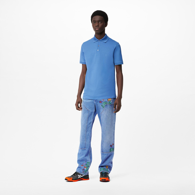 Louis Vuitton Classic Short-Sleeved Piqué Polo outlook