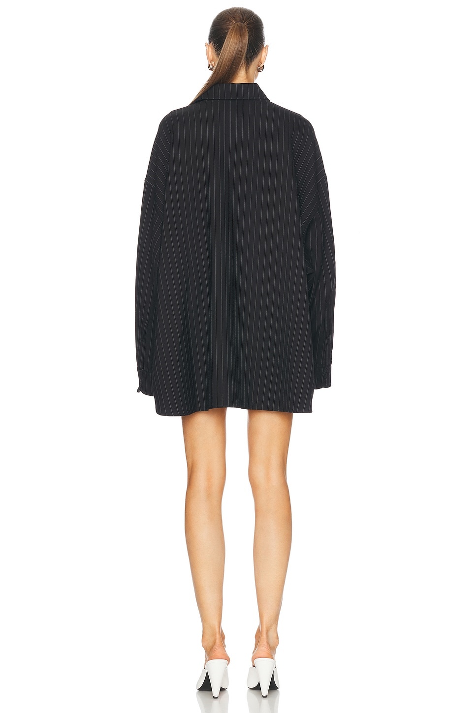 Oversize Shirt Mini Dress - 3