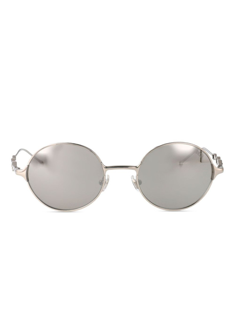 round-frame metal sunglasses 1