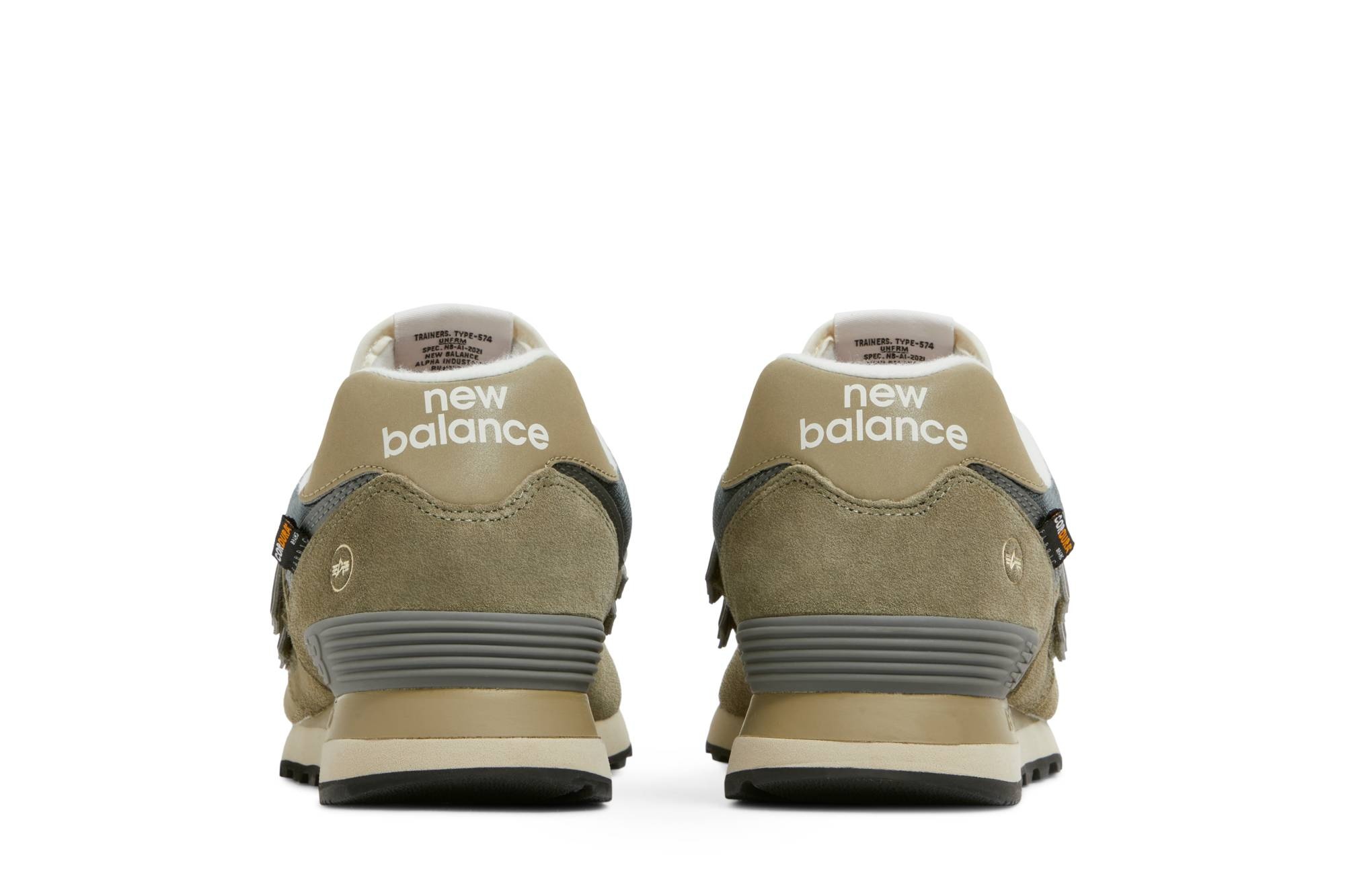 New Balance Alpha Industries x 574 'Sedona Seige Grey' goat