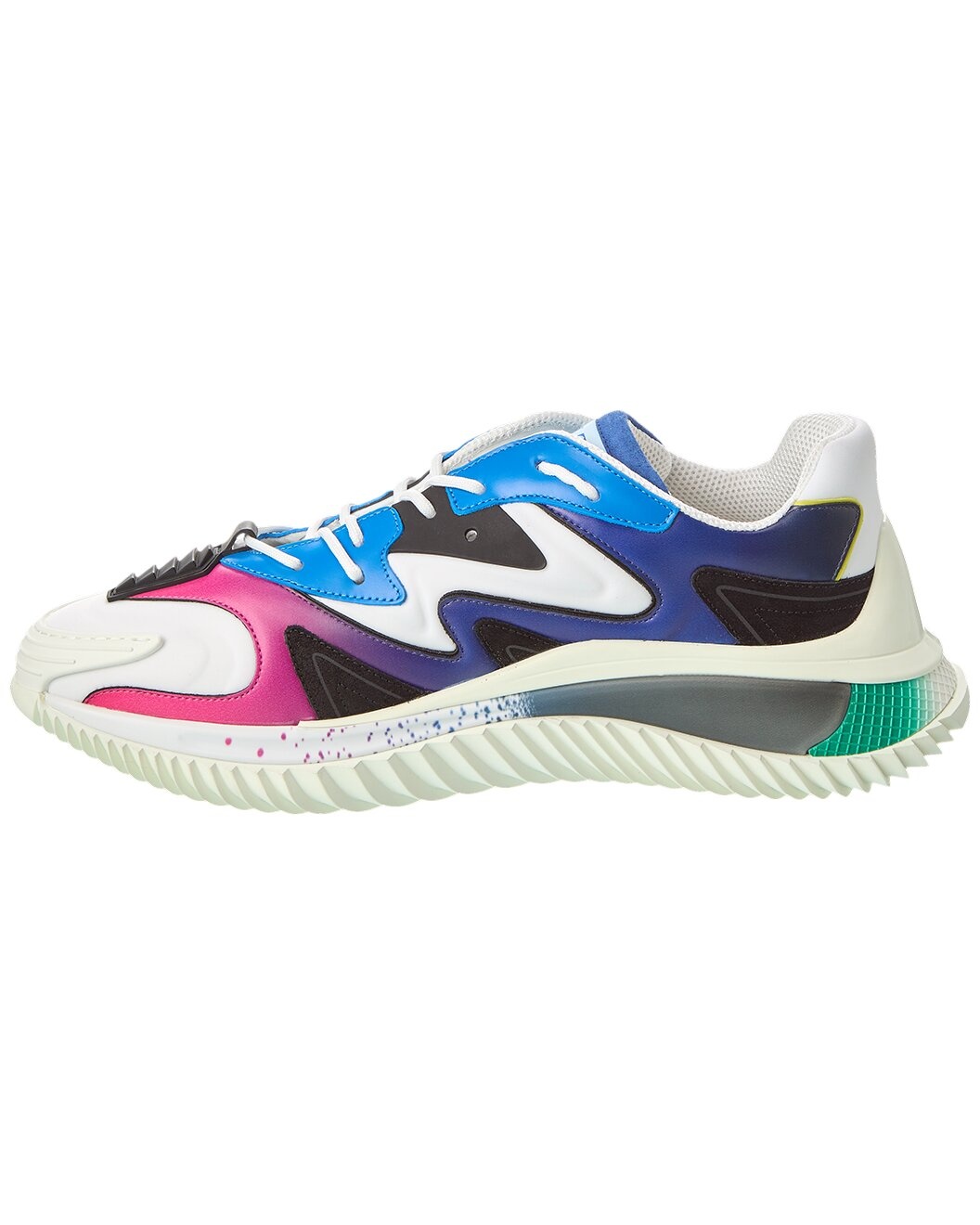 Valentino Canvas & Leather Sneaker - 2