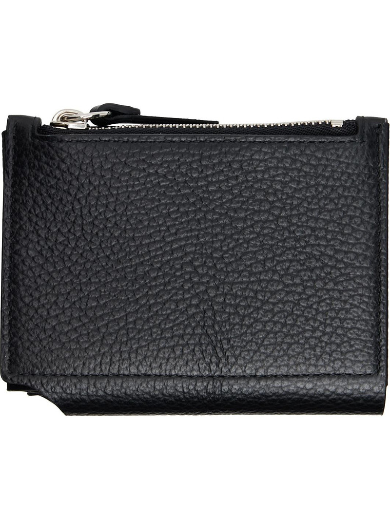 Givenchy Black Folded Trifold Wallet outlook