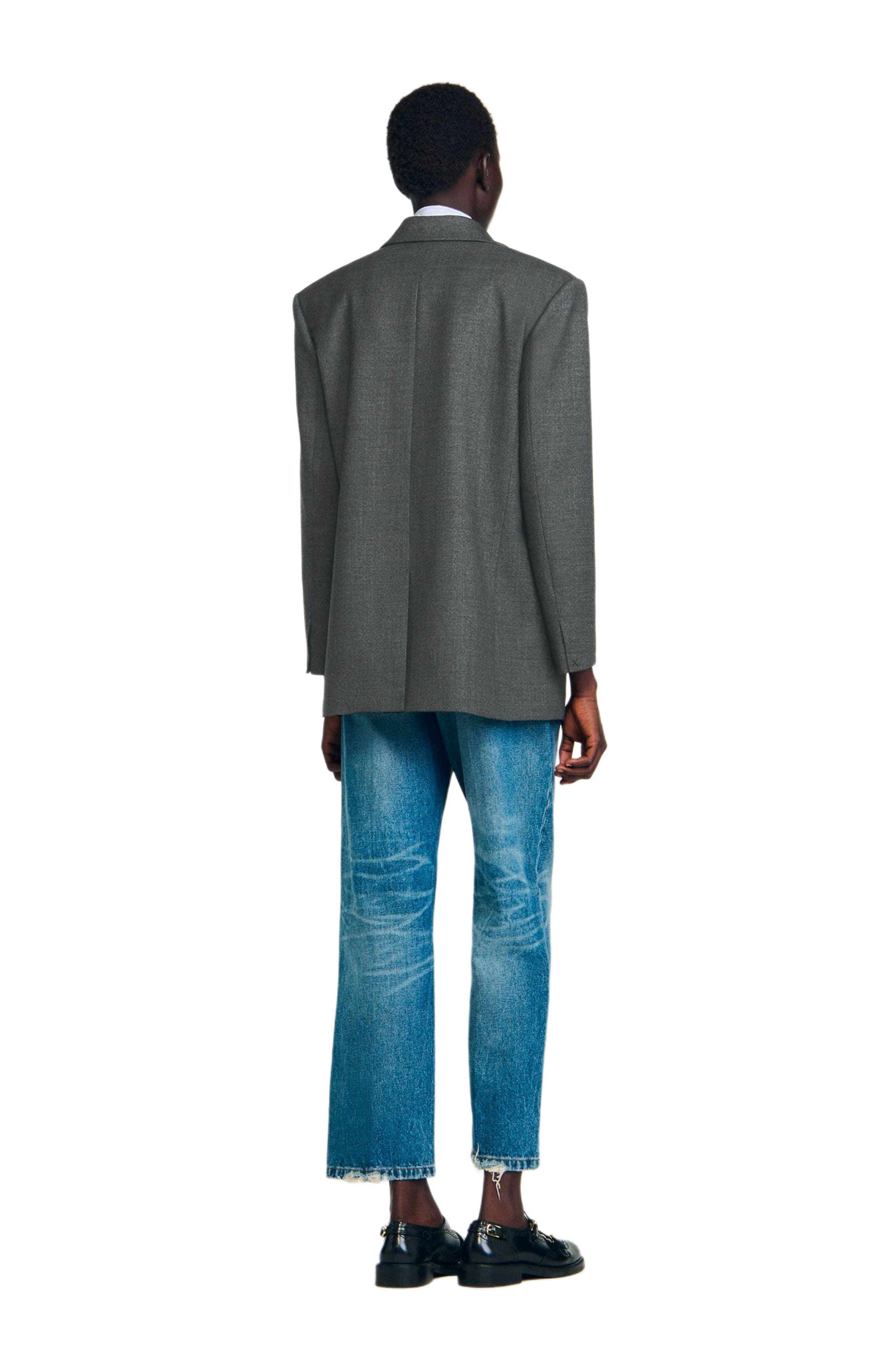 SANDRO Suit jacket in Light Grey at Nordstrom - 2