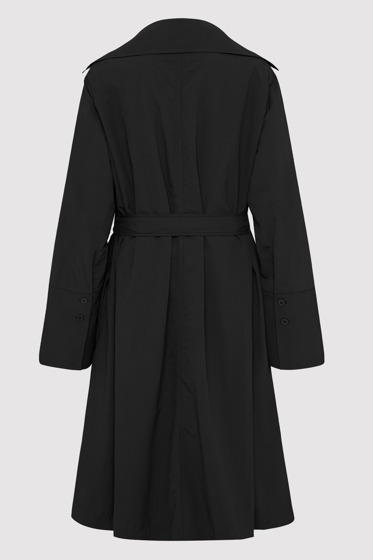 Summer Trench Coat - Black - 6