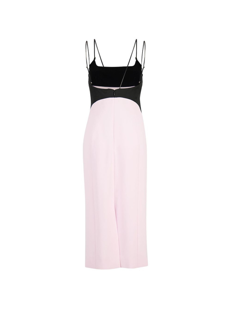two-tone spaghetti-strap dress 3