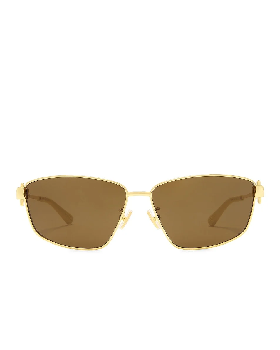 New Triangle Metal Sunglasses - 1