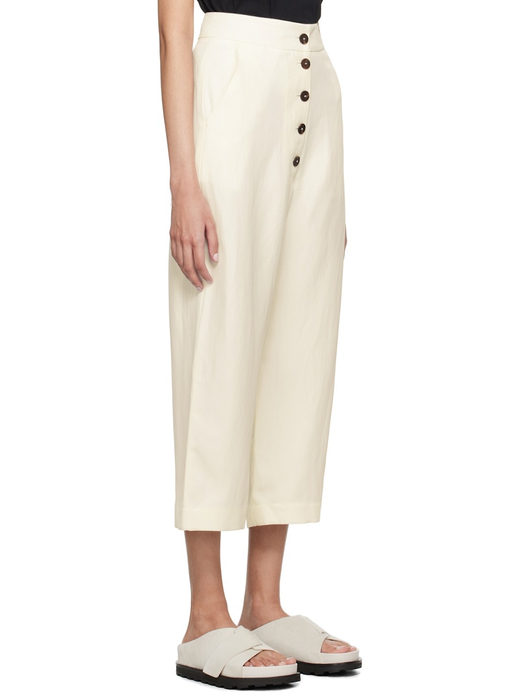 White Cori Trousers - 2