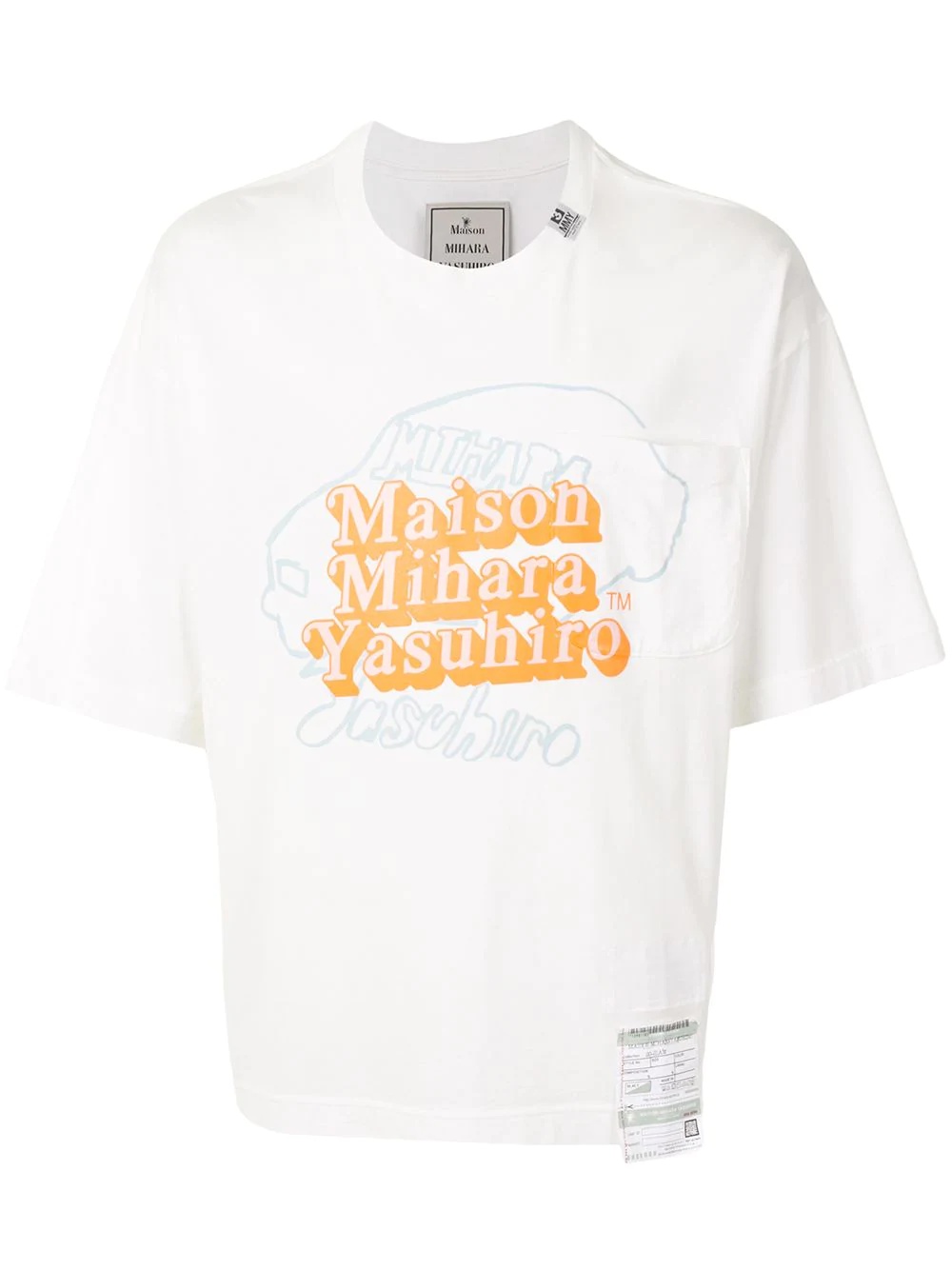 logo print T-shirt - 1