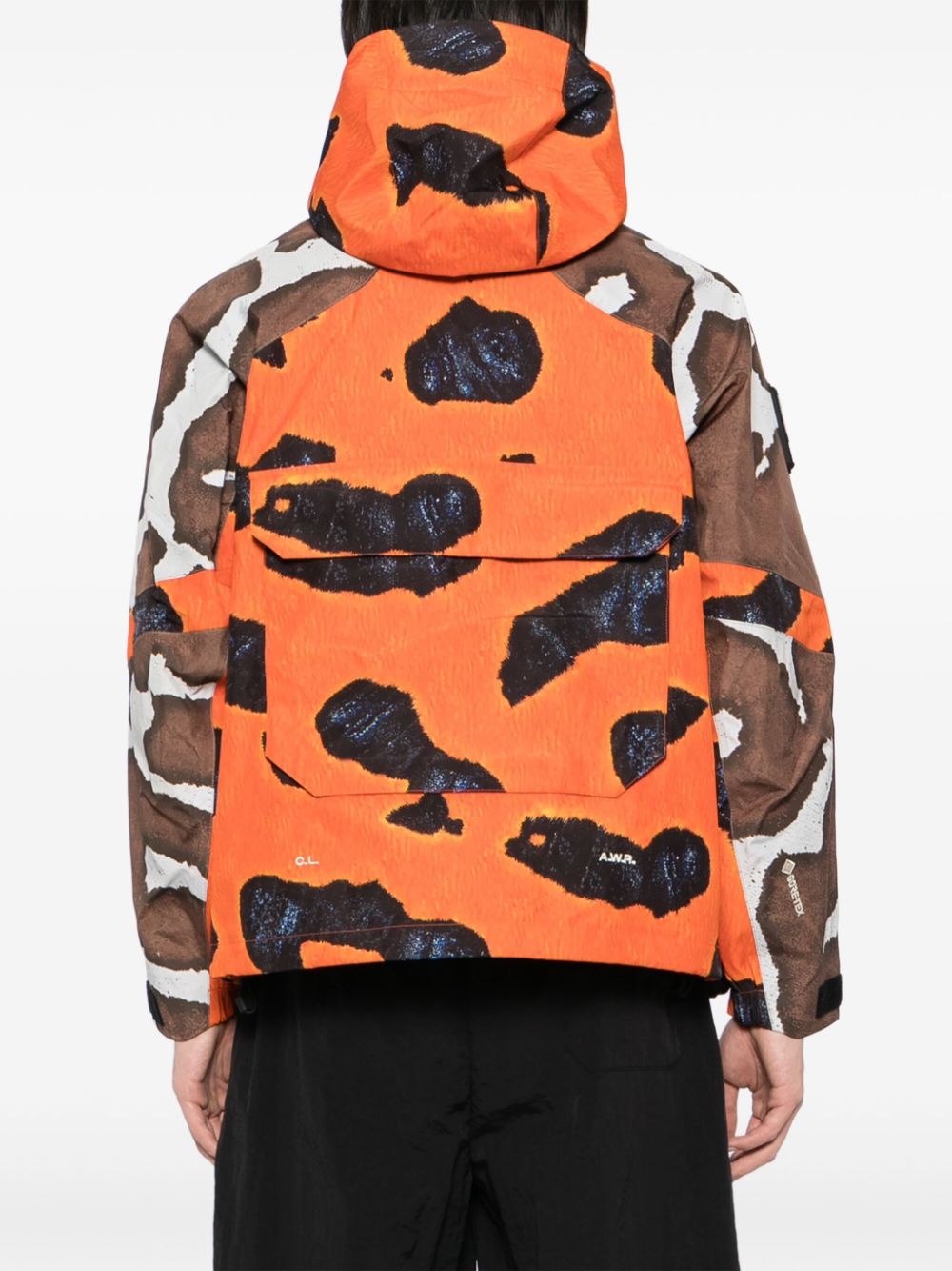 animal-print jacket - 4