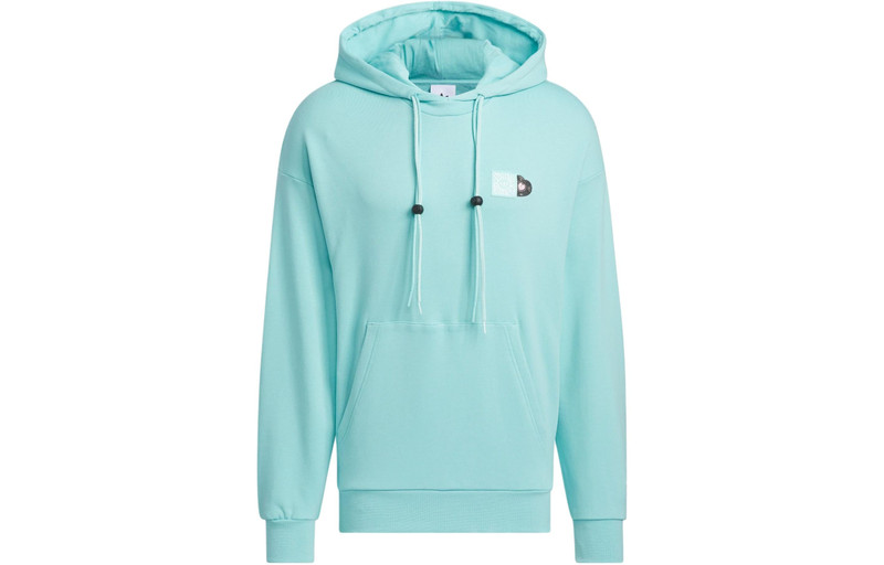adidas adidas Originals V-Day Hoodie Asia Sizing 'Blue White' JE3475 outlook