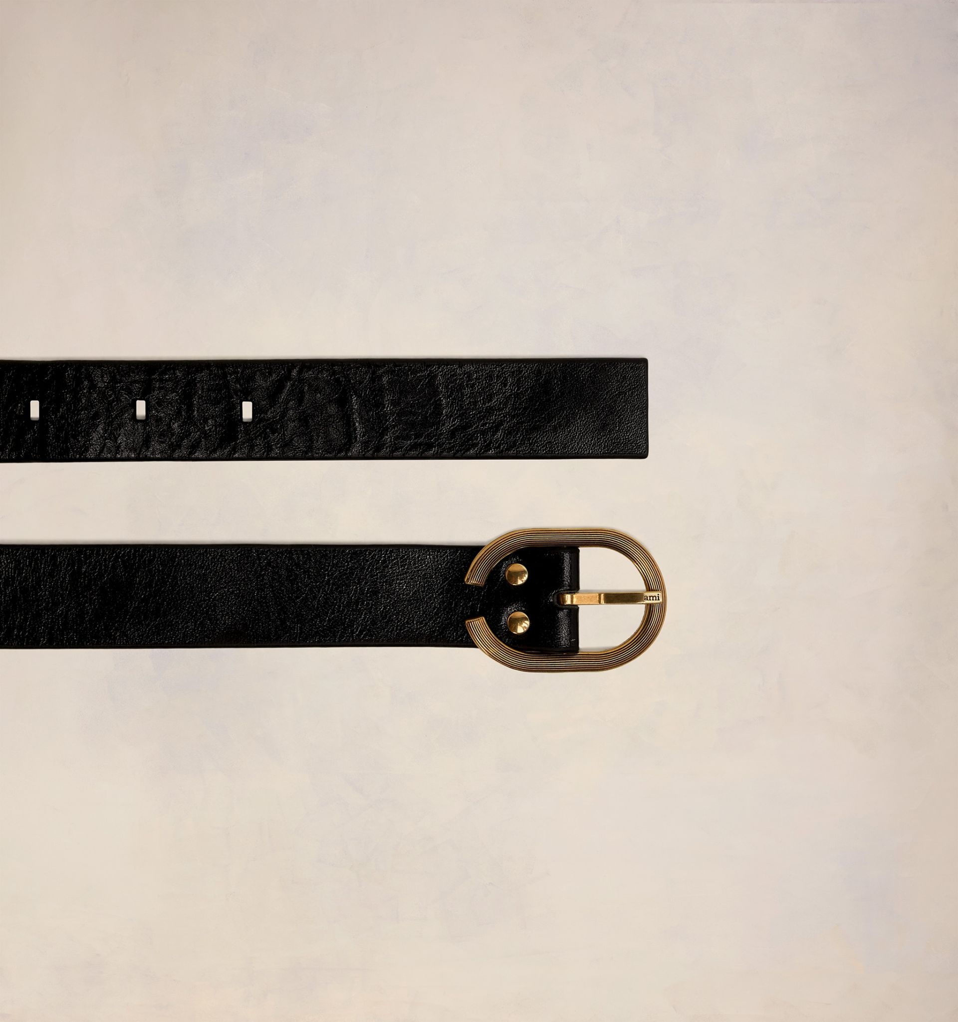 Oval Buckle Belt 25 Mm - 4