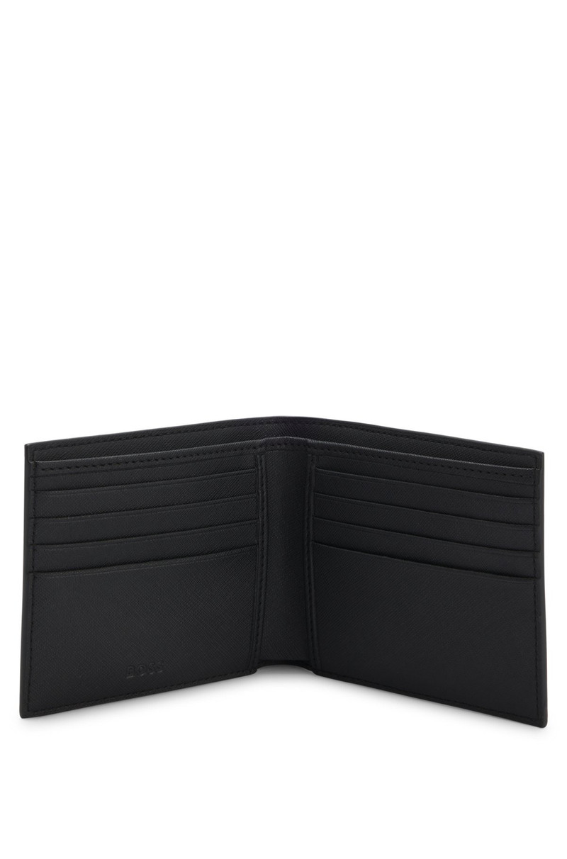 BOSS MONOGRAM WALLET WITH FOIL-EMBOSSED LOGO outlook