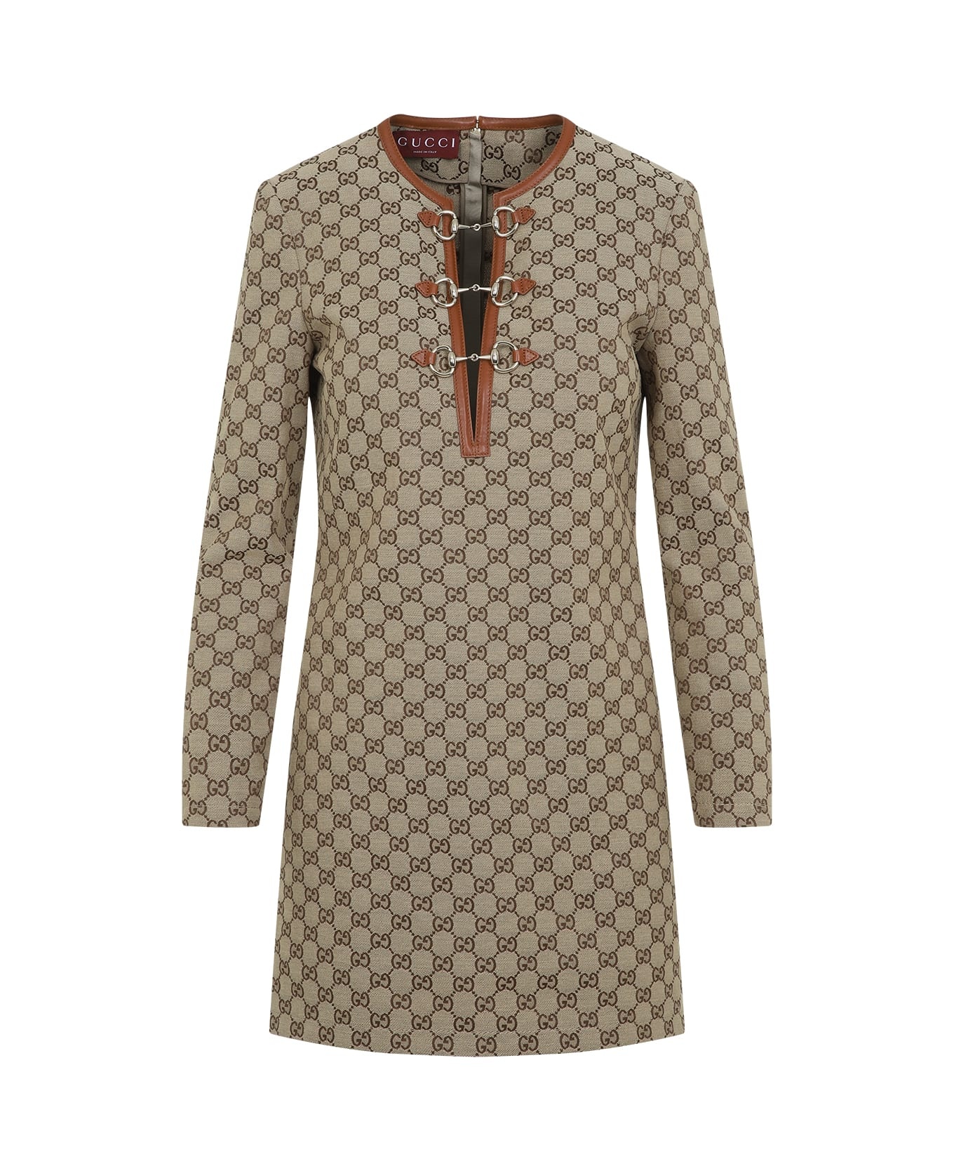 Gg Canvas Mini Dress - 2