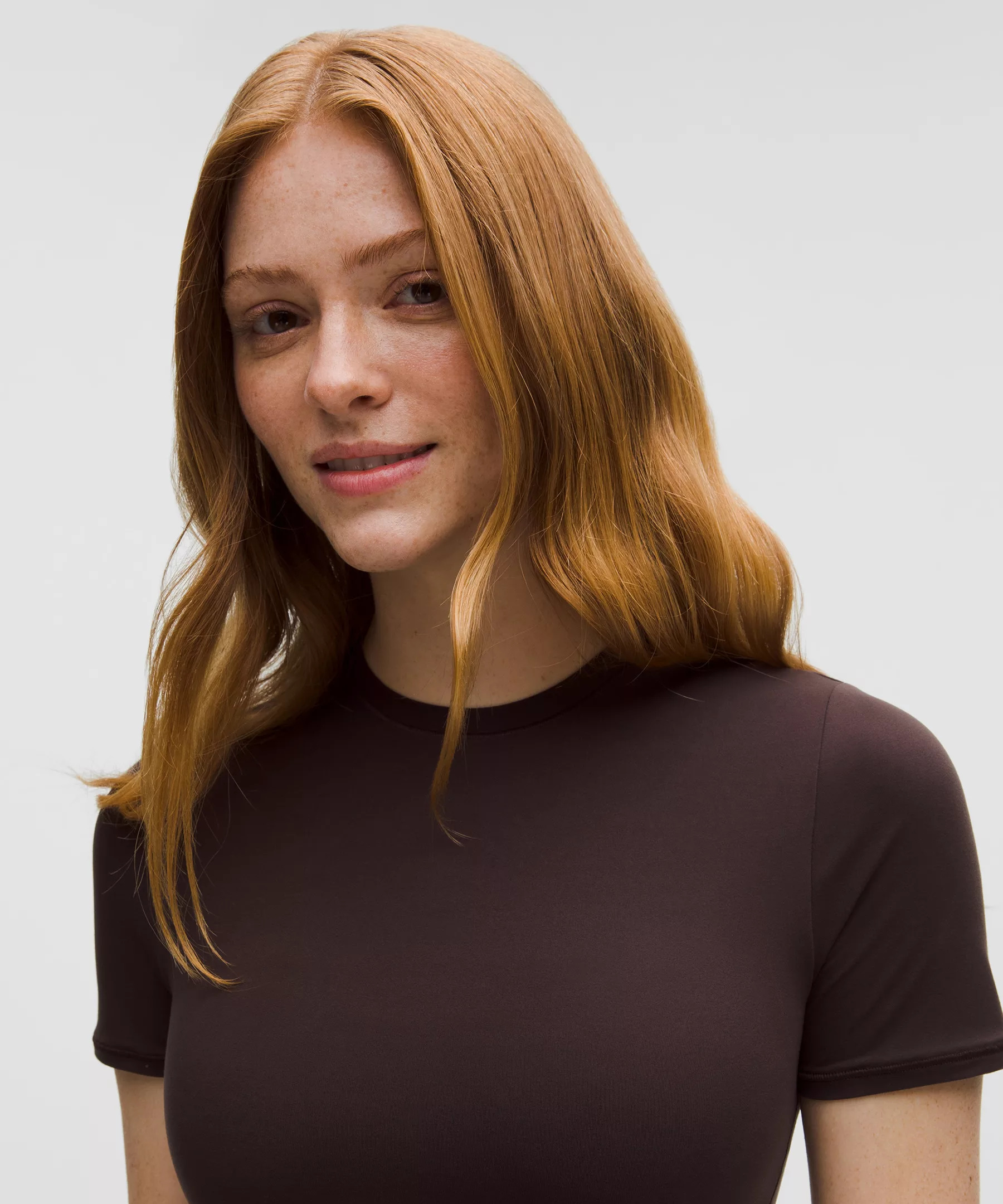Wundermost Ultra-Soft Nulu Crewneck Cropped T-Shirt - 4