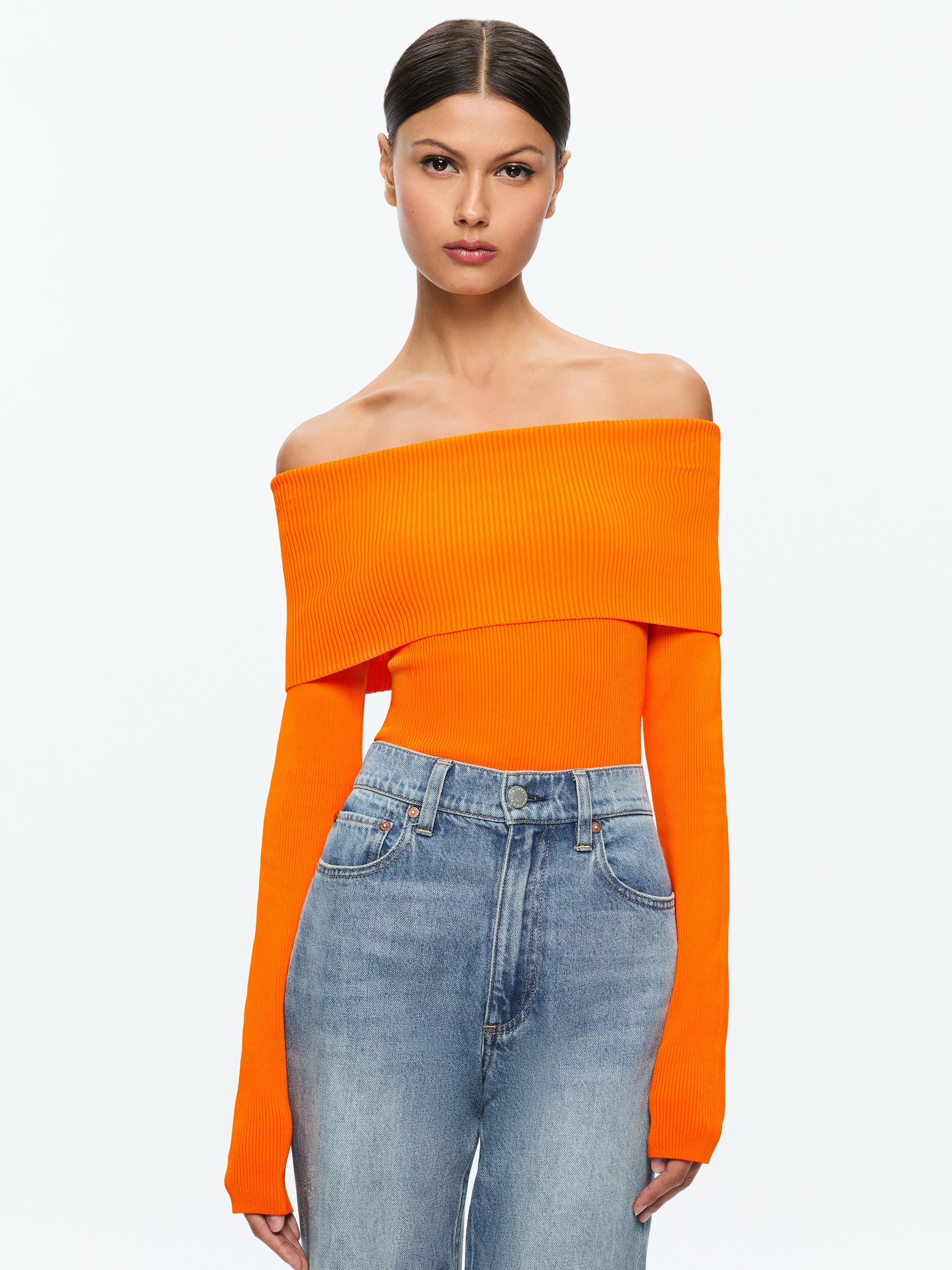 DOLAN FOLDOVER LONG SLEEVE PULLOVER - 2