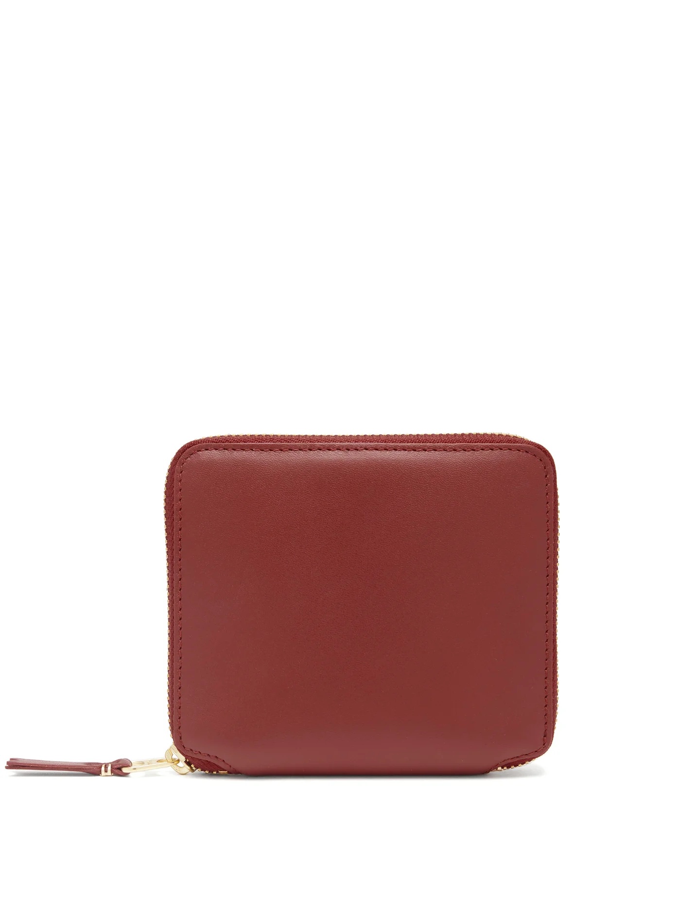 Leather zip wallet - 1