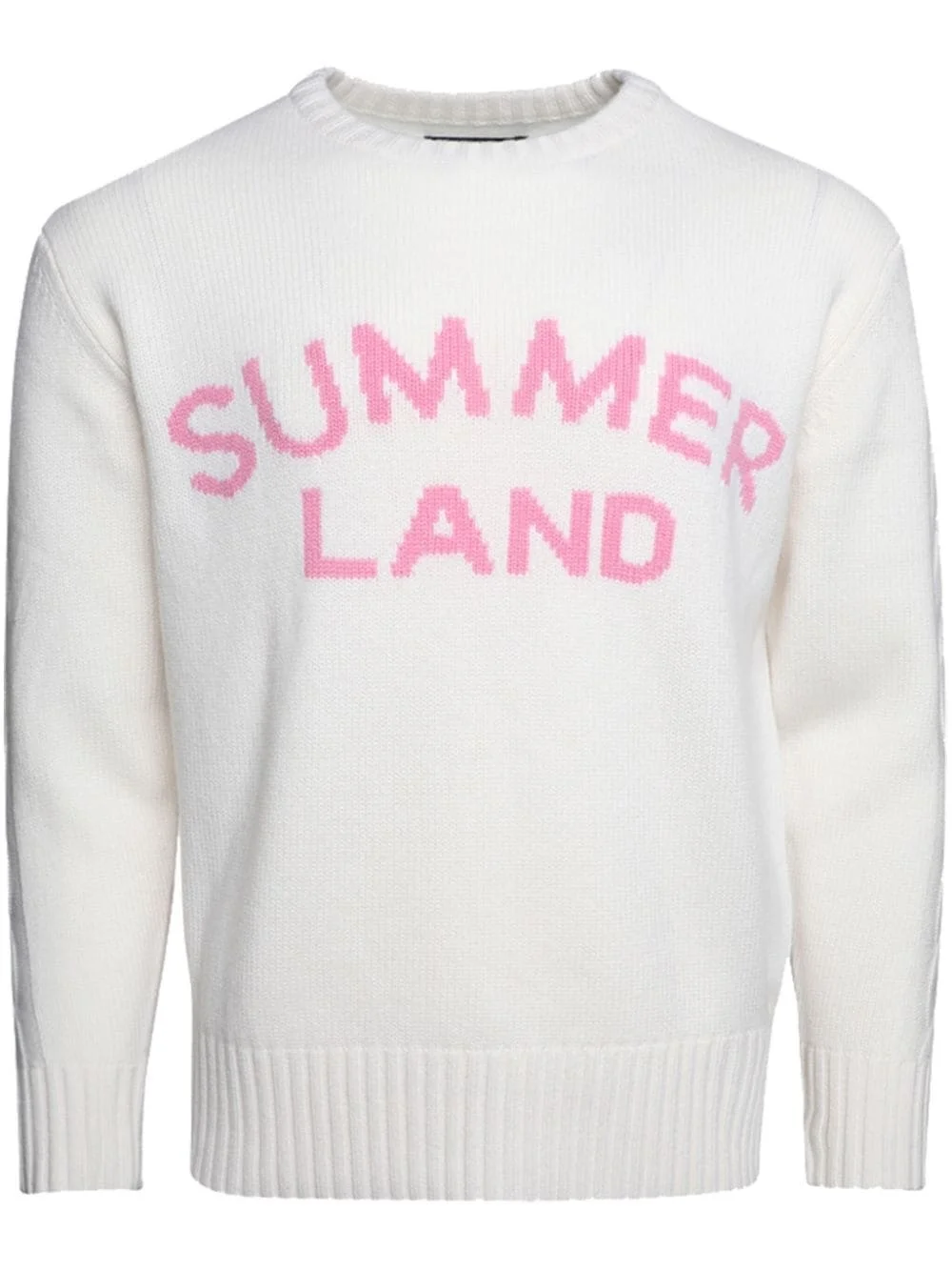 intarsia-knit crew-neck jumper - 1