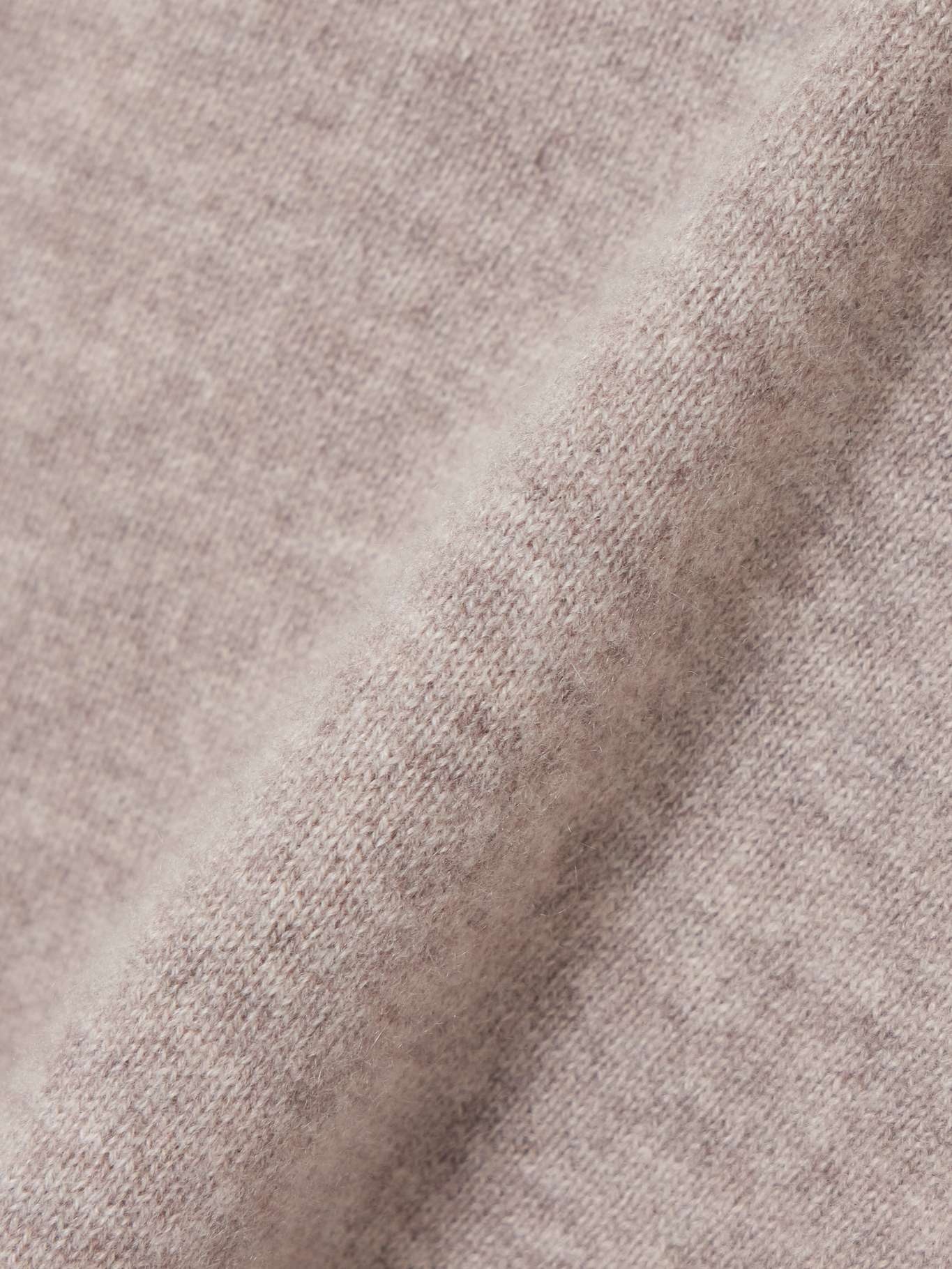 + NET SUSTAIN Menorca organic cashmere sweater Light brown - 5