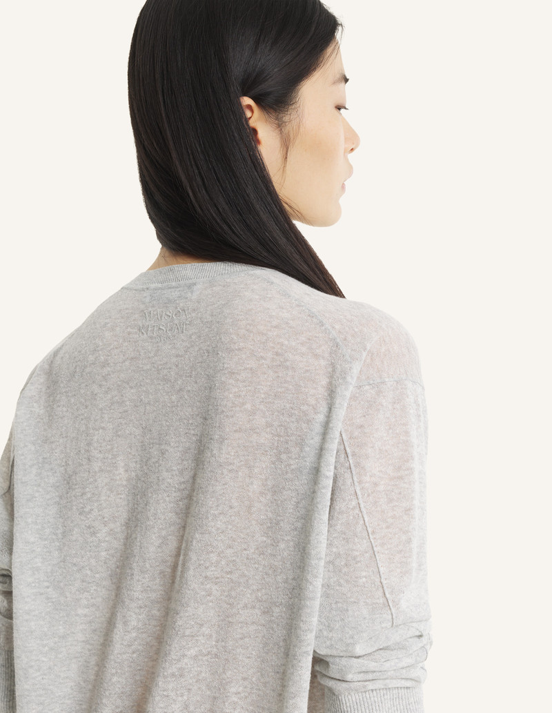 SEE-THROUGH LONG CARDIGAN 7
