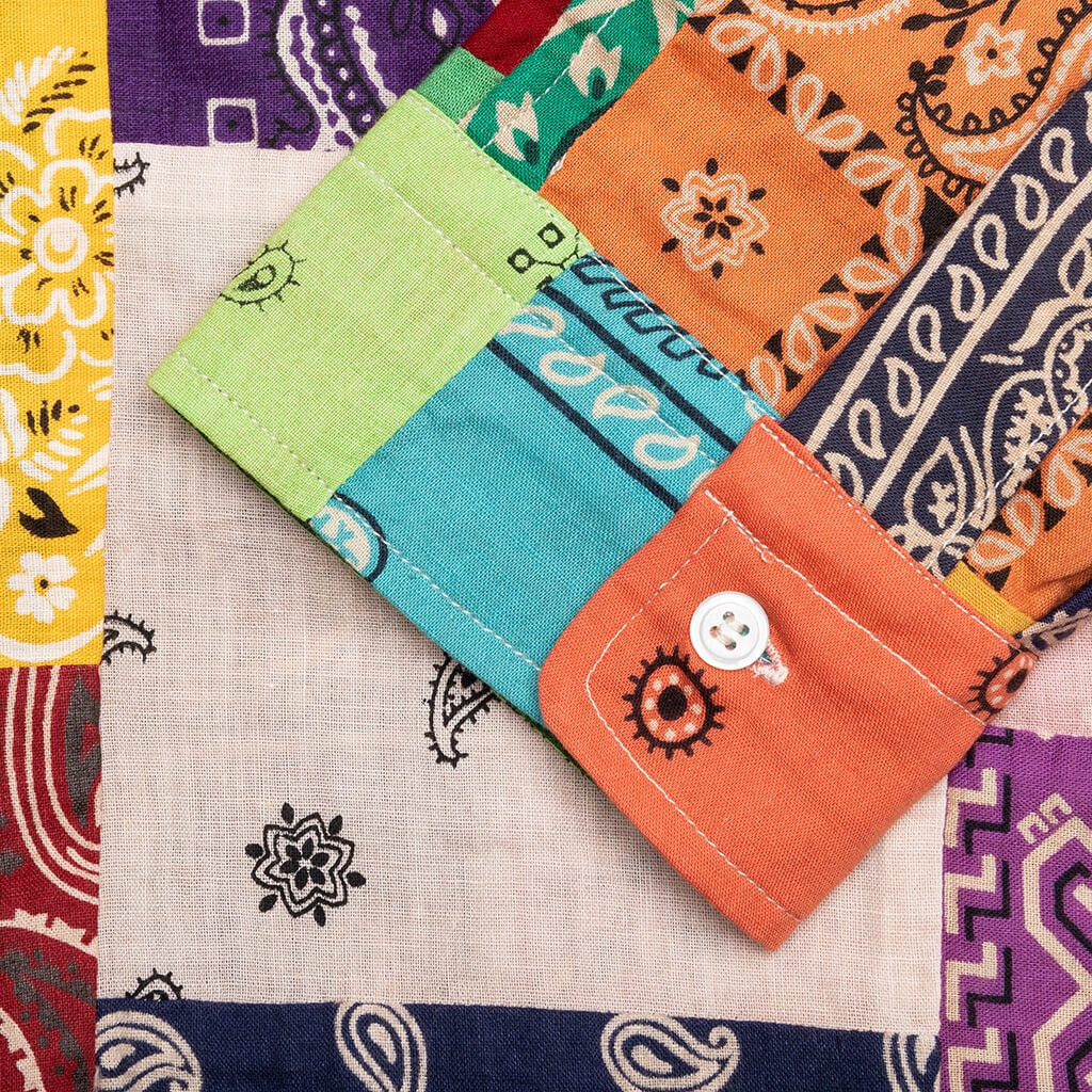 READYMADE OVERSIZED SHIRT - MULTI BANDANA - 3