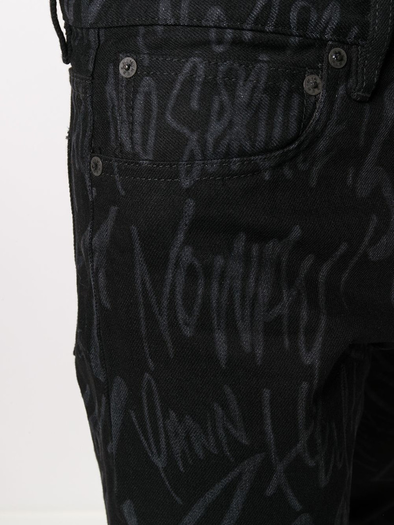 x Disney scribble printed trousers 5