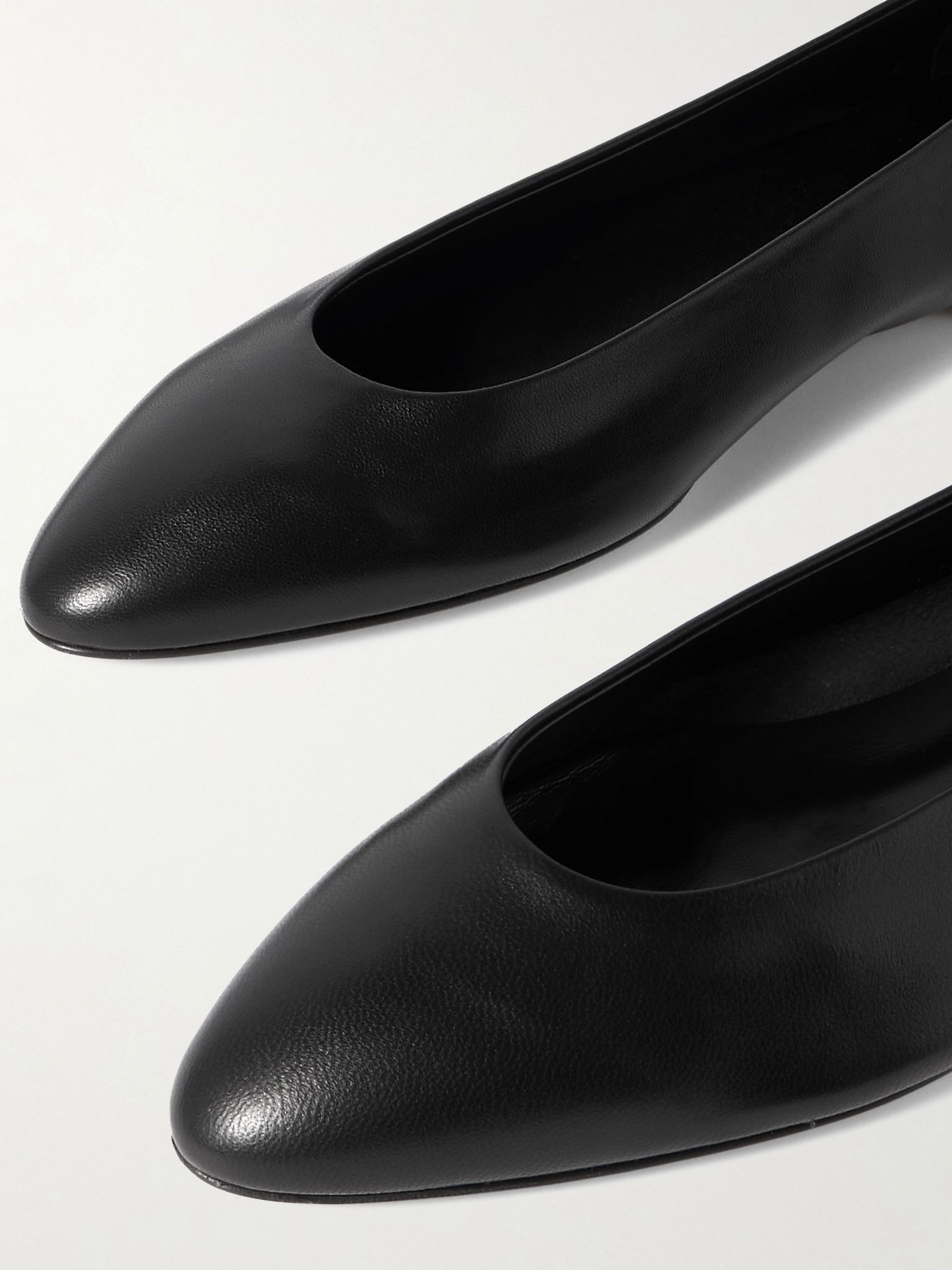 Ellie leather ballet flats Black - 4