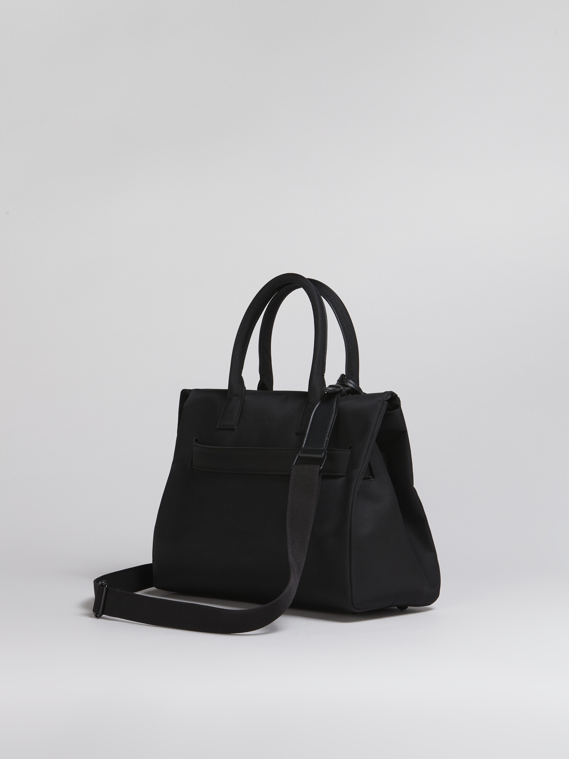 BLACK NYLON TREASURE BAG 3