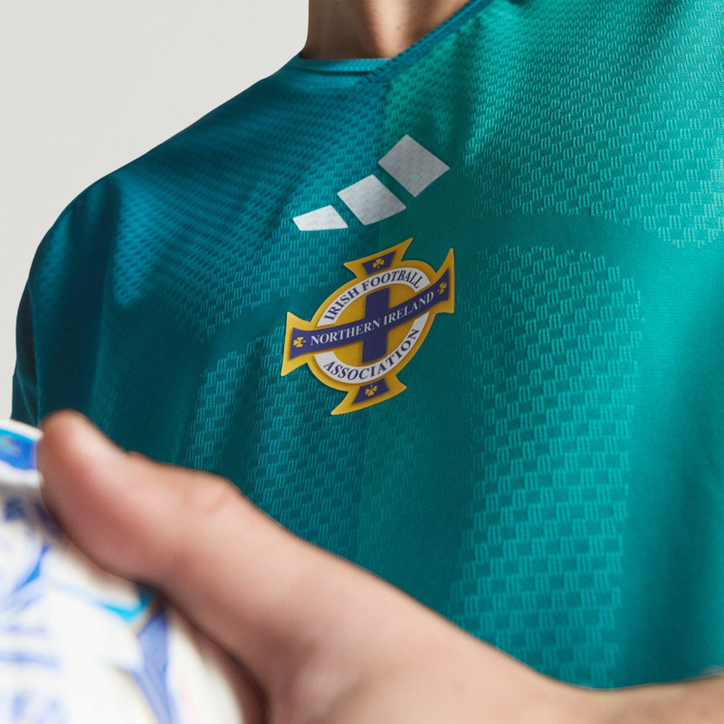 Northern Ireland 26 Home Authentic Jersey 6