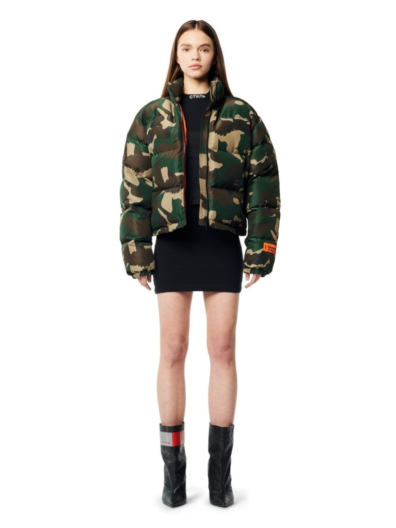 Heron Preston NYLON CAMO PUFFER outlook