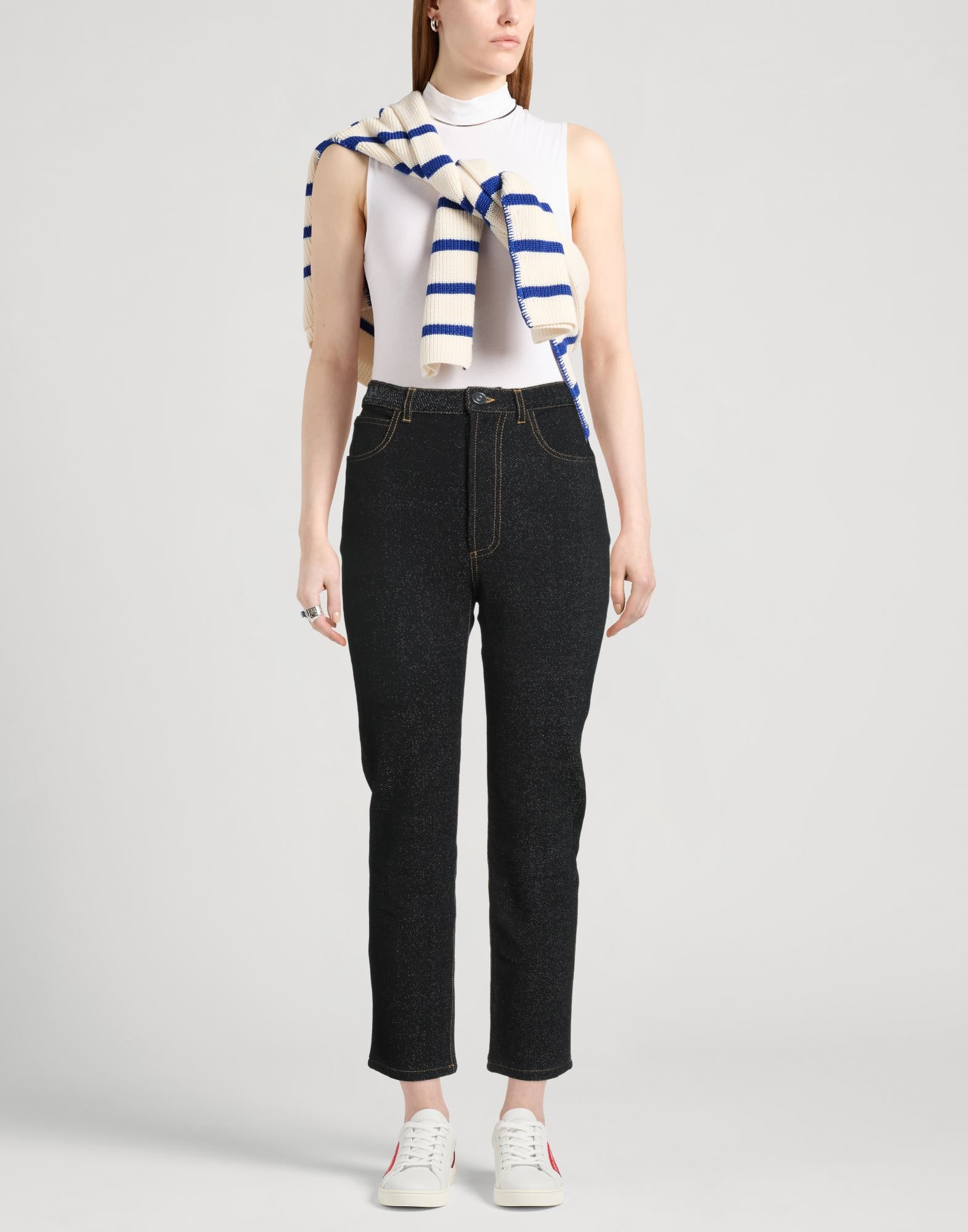 Black Women's Denim Pants - 2