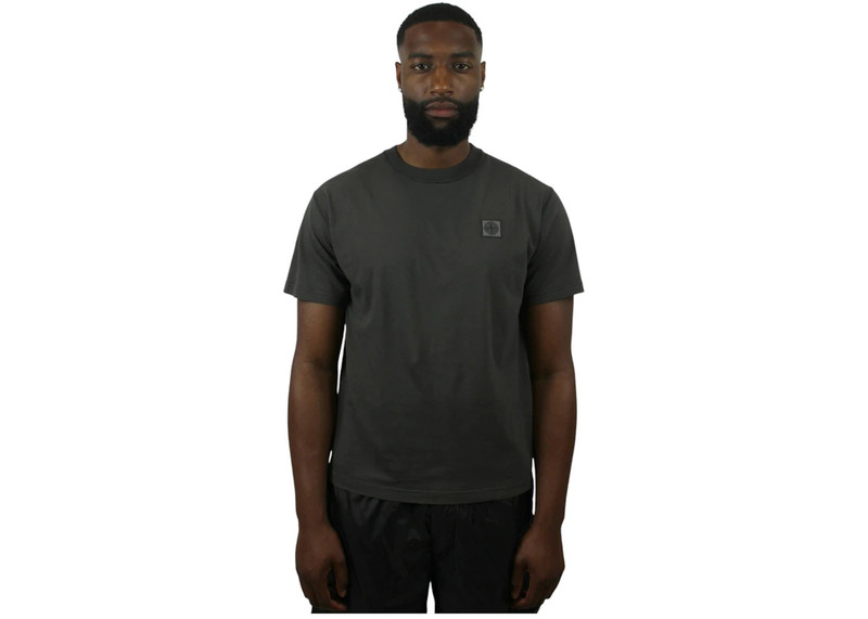 Stone Island Stone Island S/S Compass Logo Ghost T-Shirt Charcoal outlook