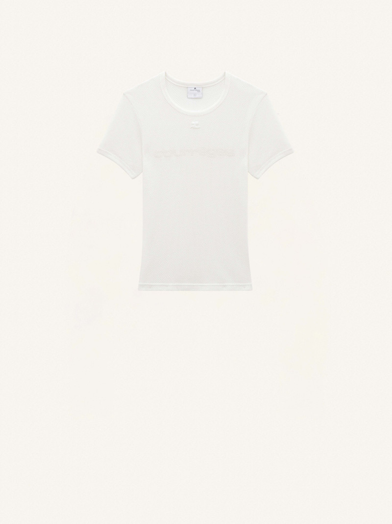 PRINTED MESH T-SHIRT - 1