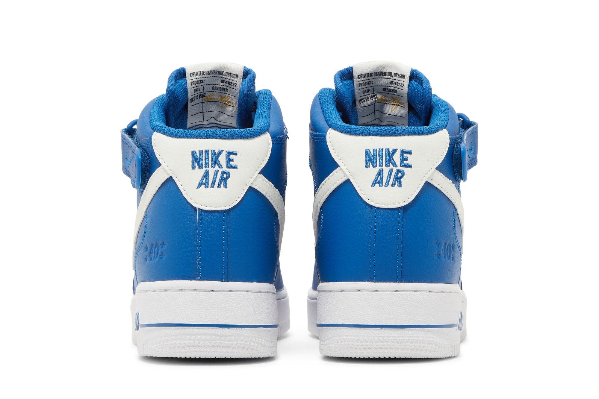 Air Force 1 Mid '07 LV8 '40th Anniversary - Blue Jay' - 6