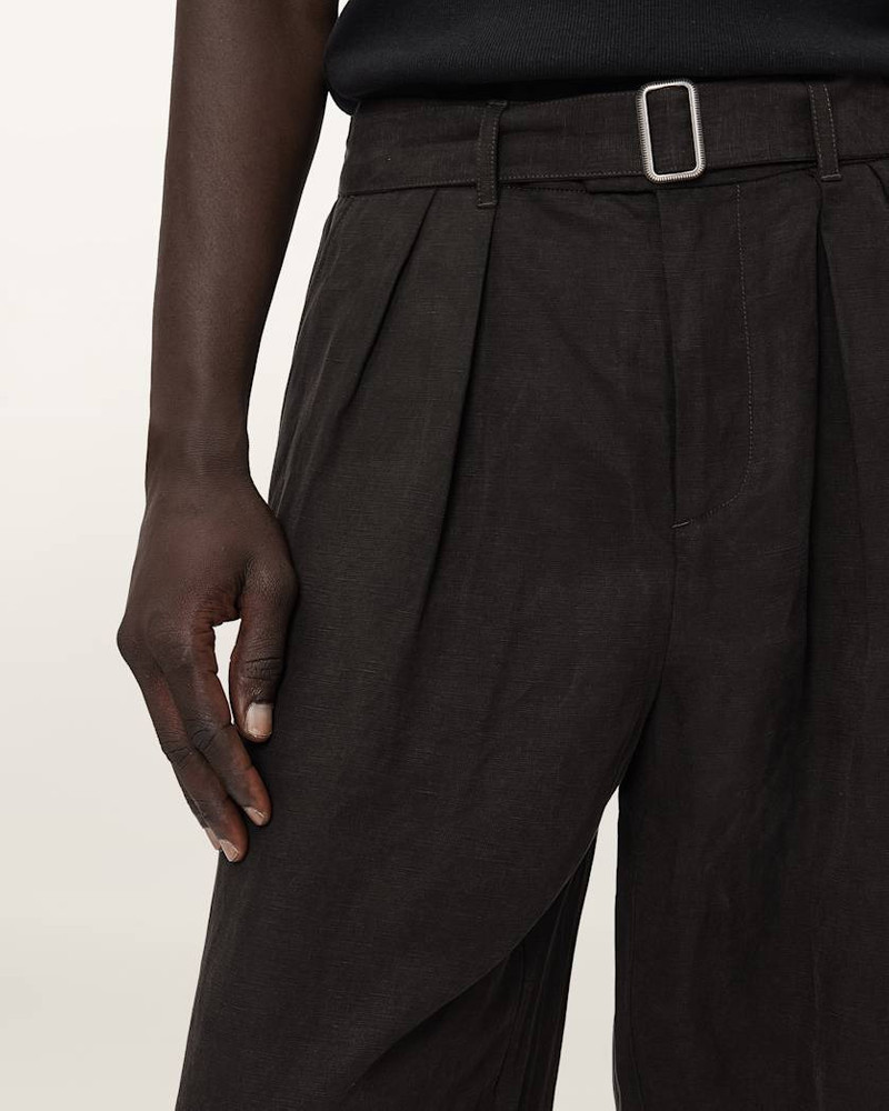MARKO RELAXED FIT LINEN BLEND PANTS 4
