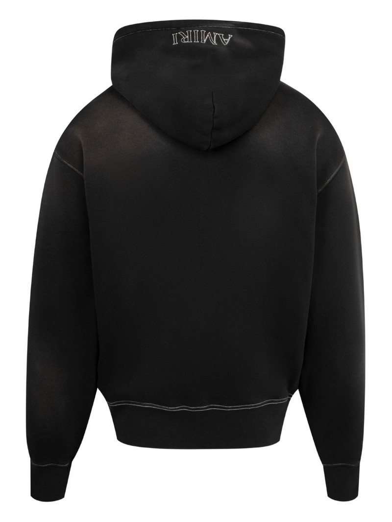 AMIRI outline-pocket hoodie outlook