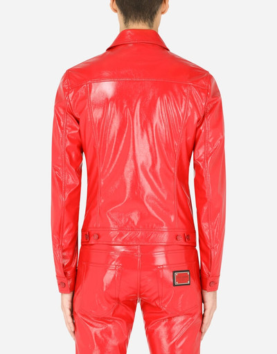 Dolce & Gabbana Coated technical fabric jacket outlook