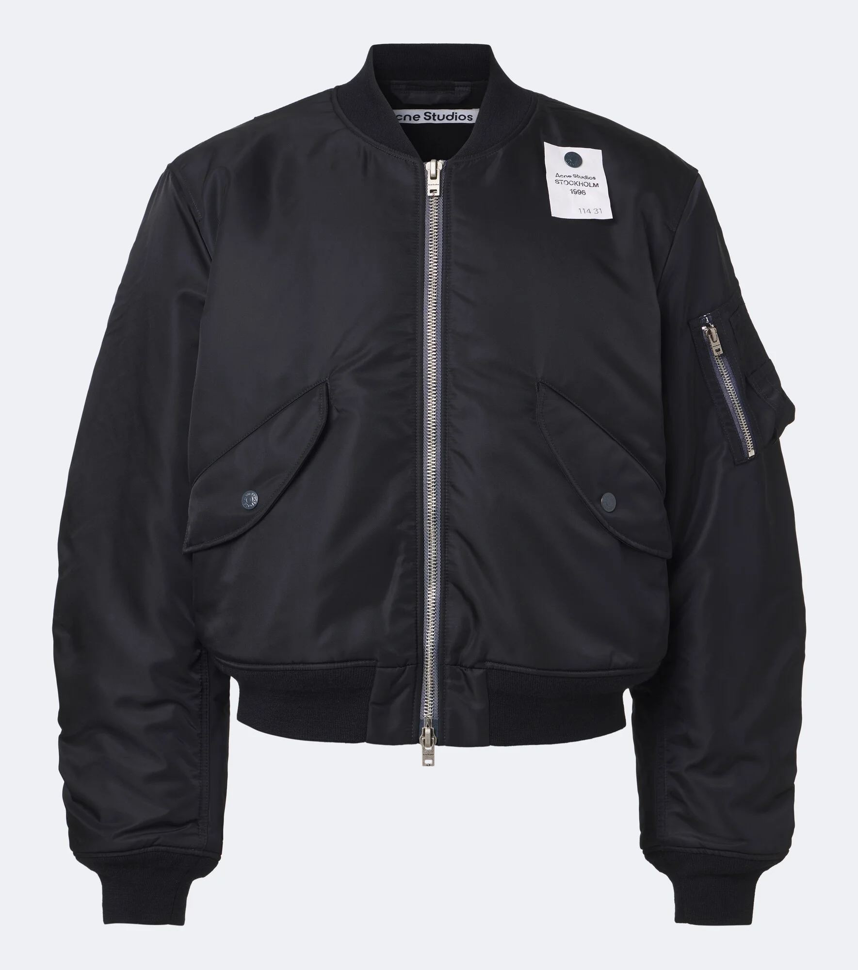 Logo bomber jacket - 1