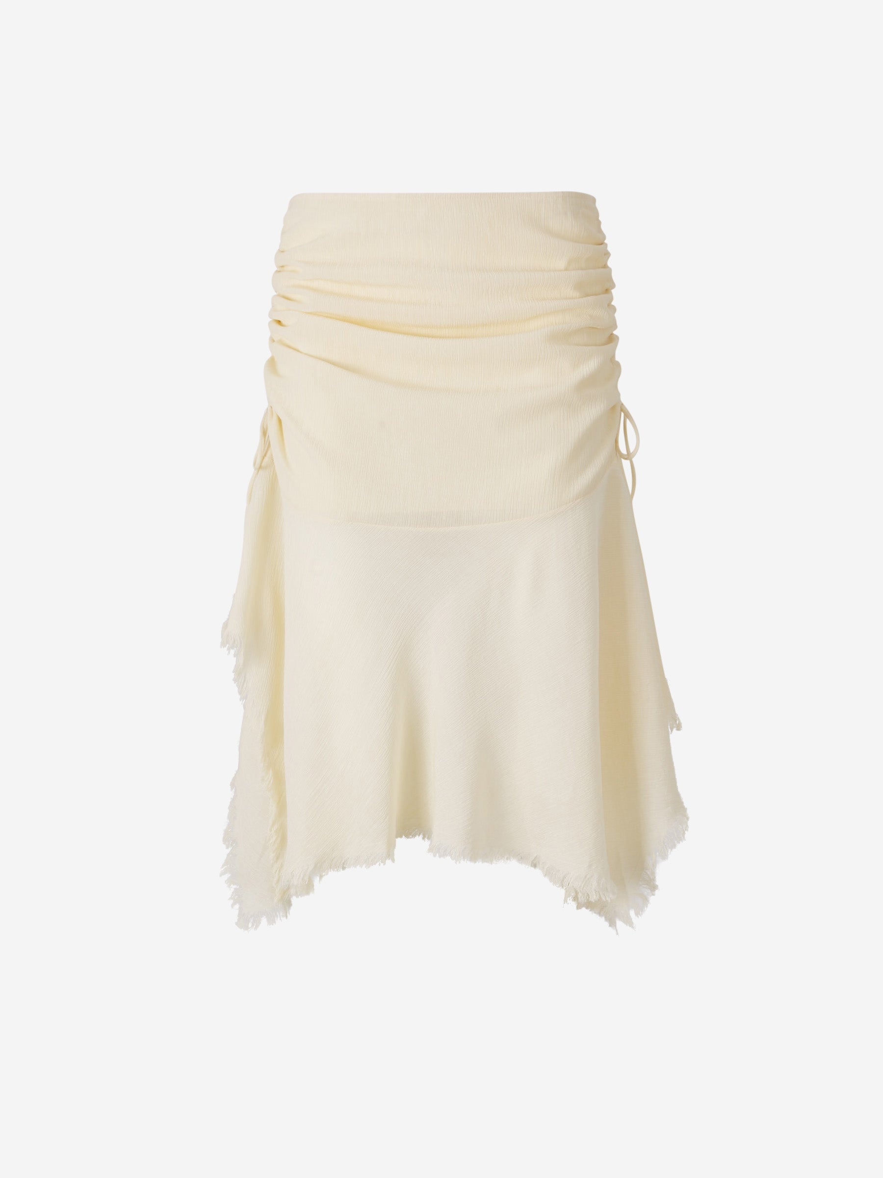 DRAPED MIDI SKIRT - 1