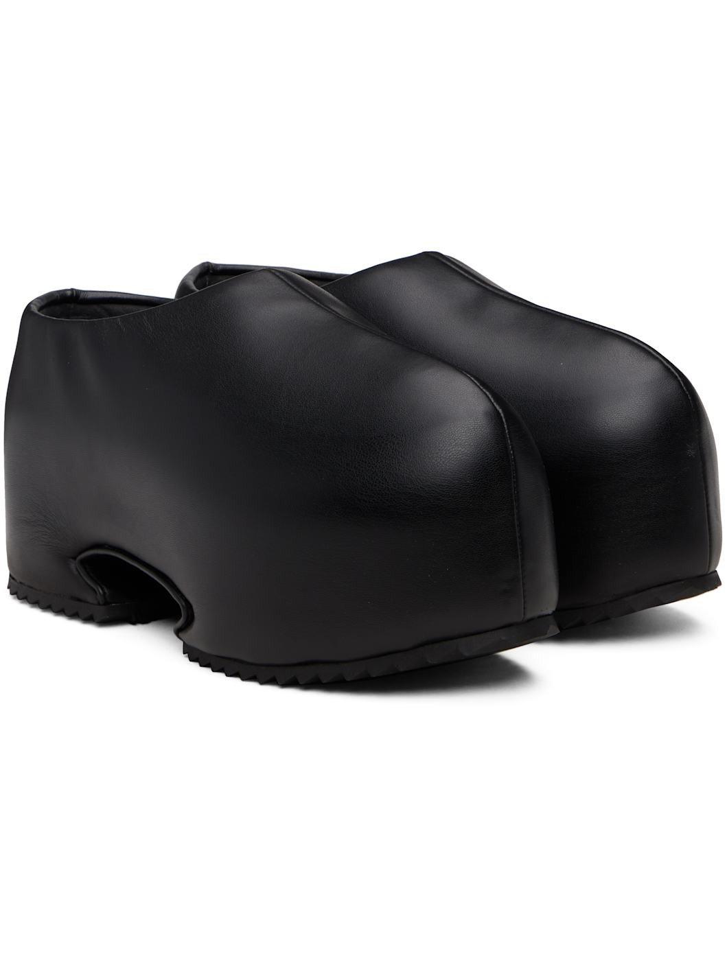Black Clog Loafers - 4