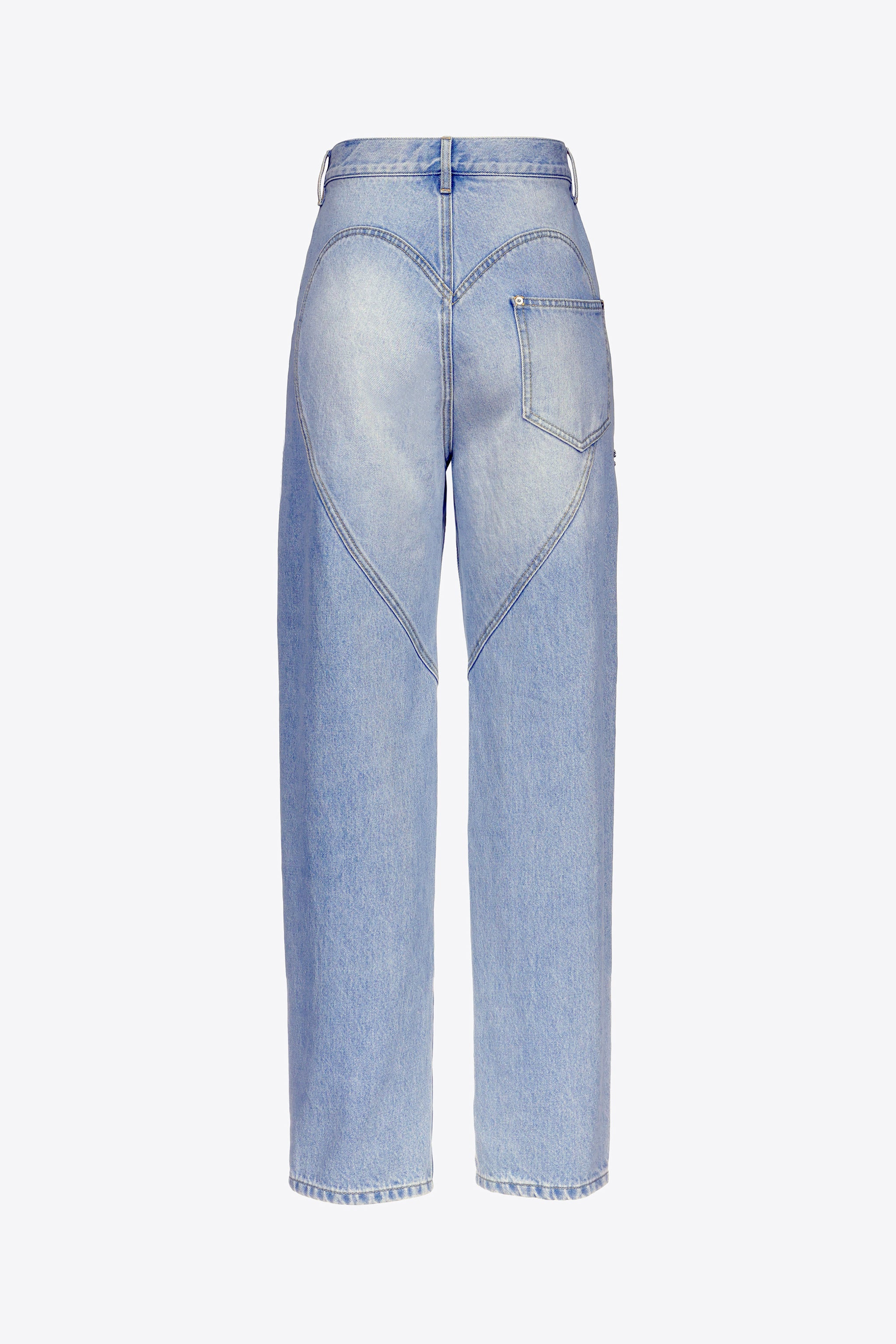 CRYSTAL SLIT JEAN - 2