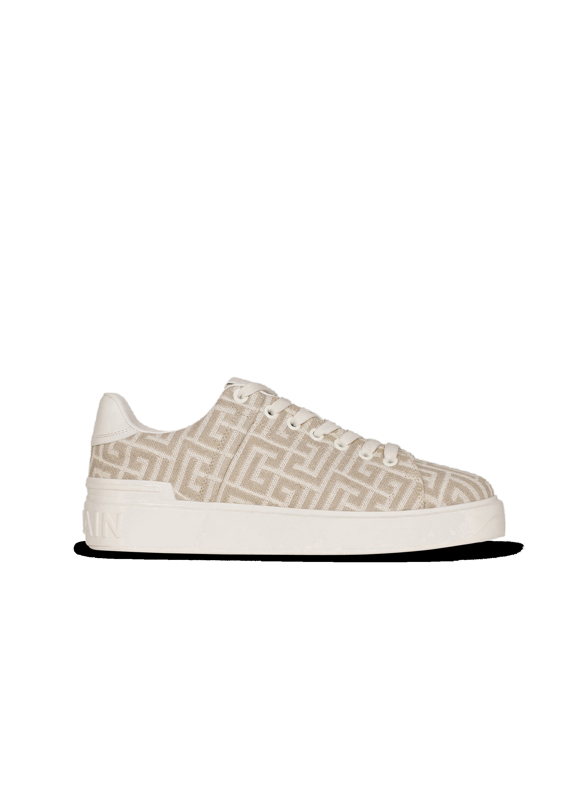 Bicolor jacquard B-Court sneakers - 1