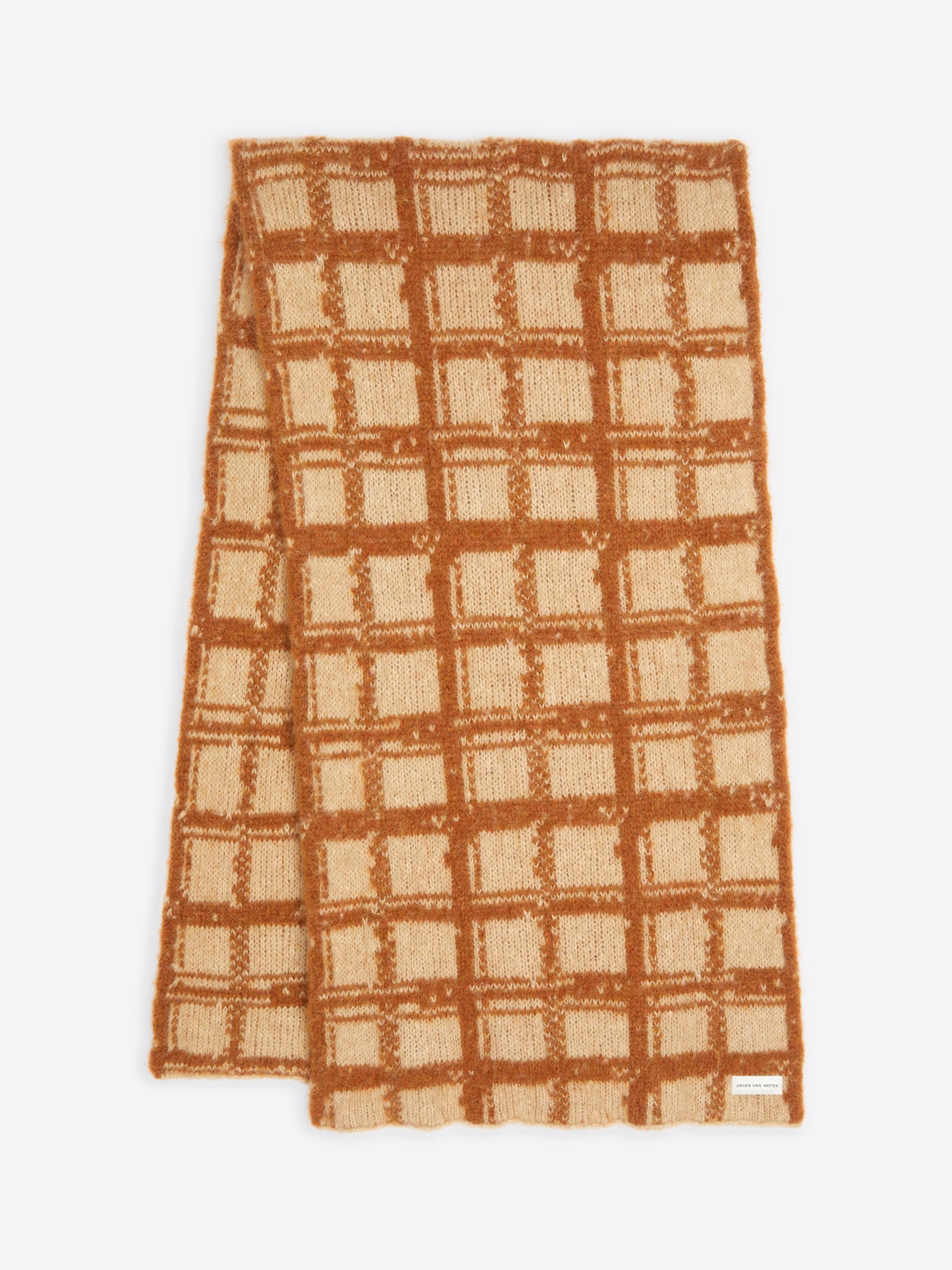 CHECKED SCARF - 1
